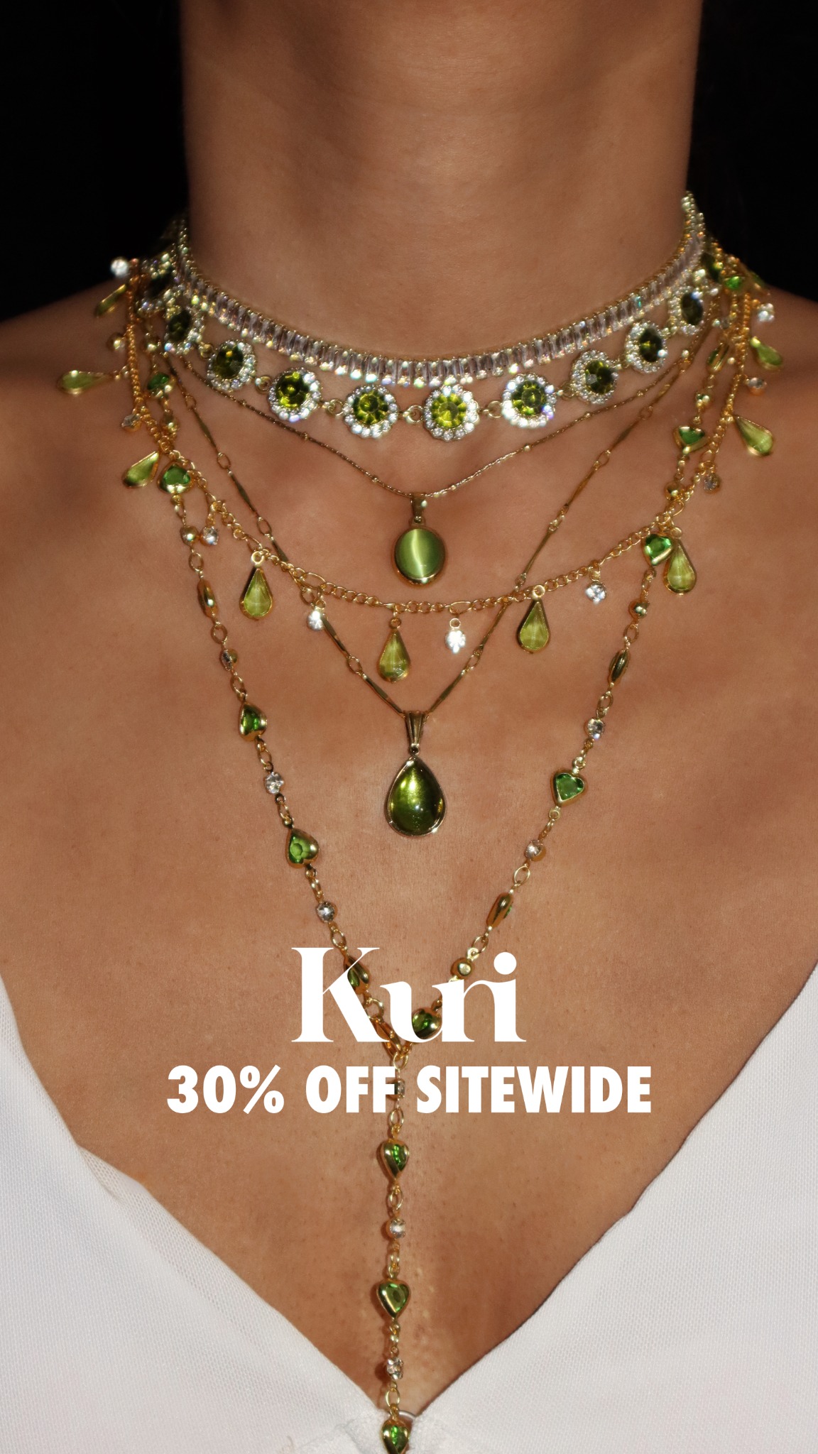 Kuri jewelry Facebook ad