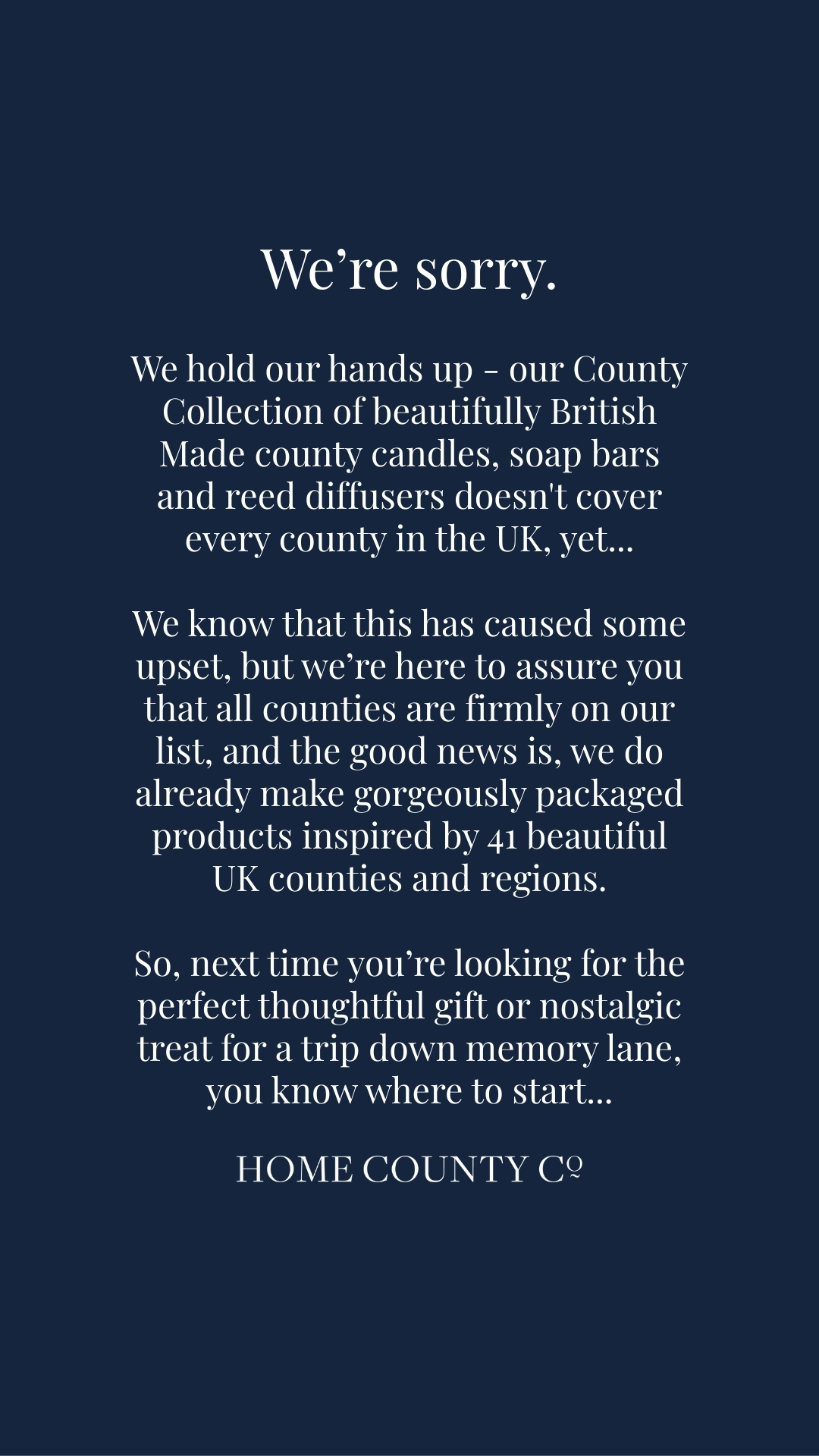 Home County Co. Facebook ad from Feb 2, 2026