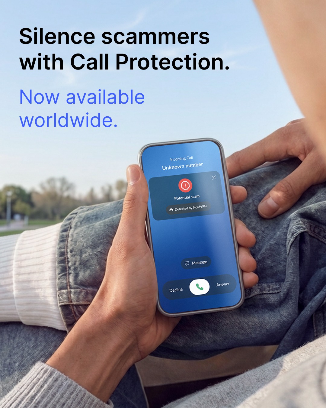 NordVPN Facebook ad