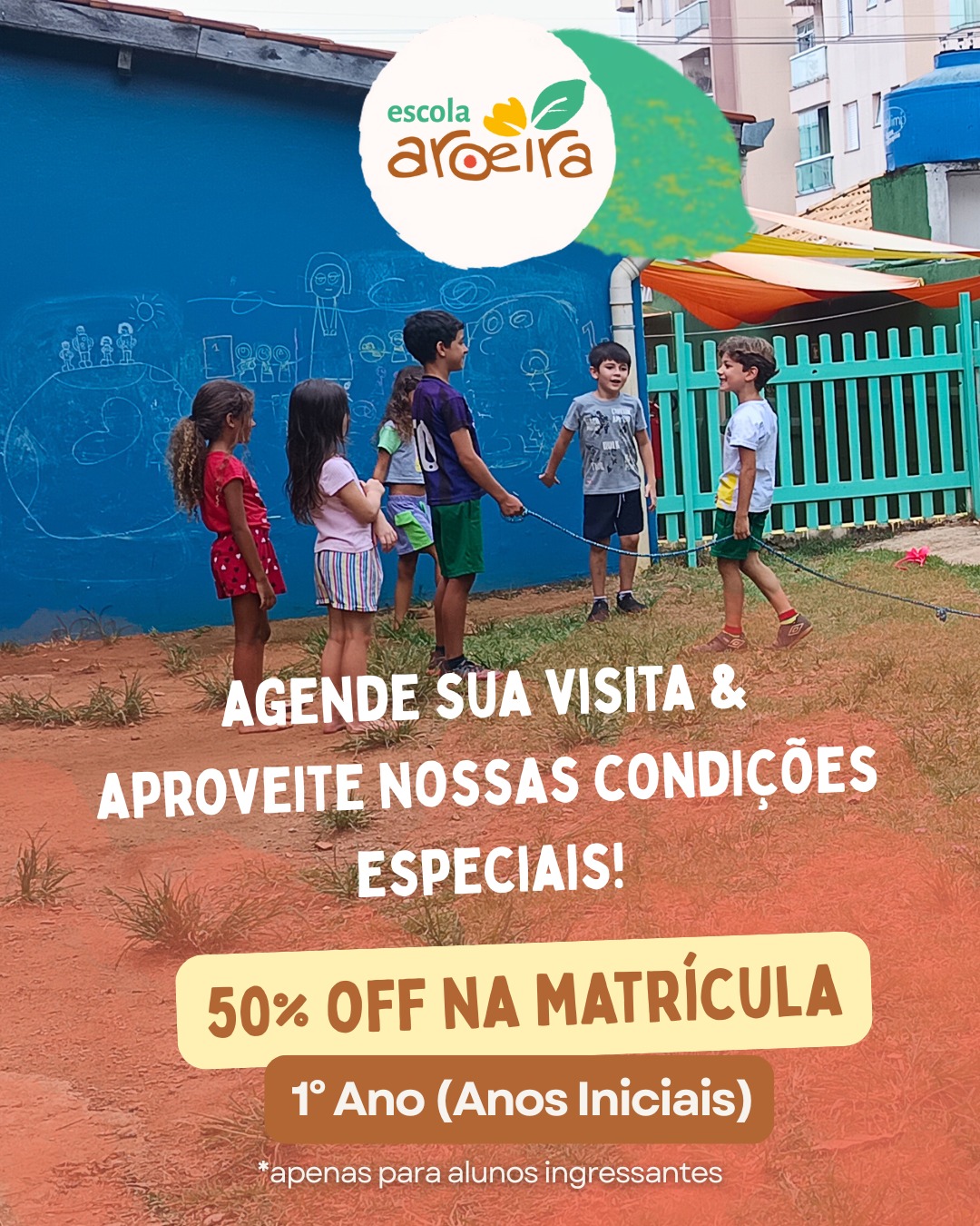 Escola Aroeira Facebook ad