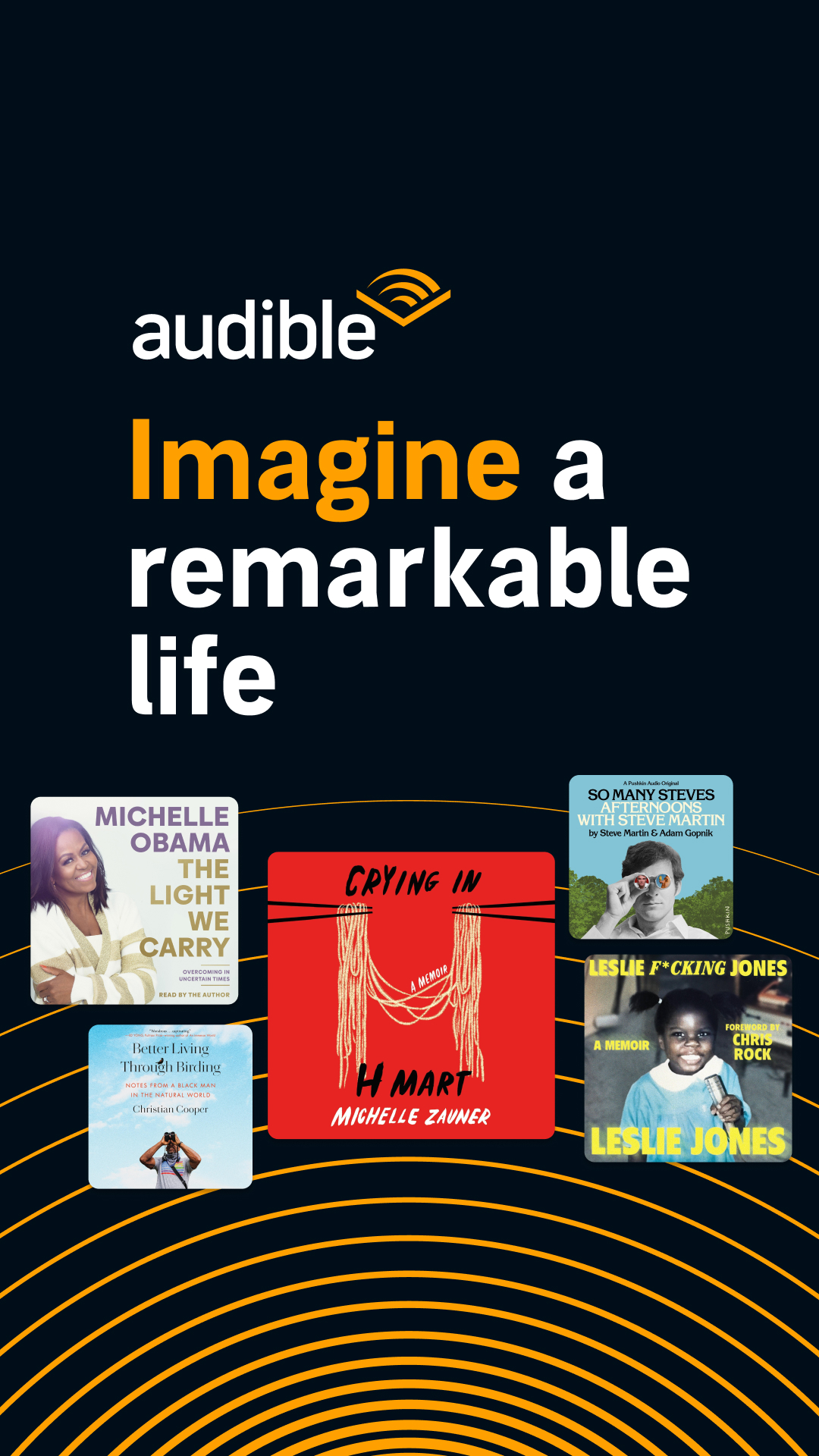 Audible Facebook ad