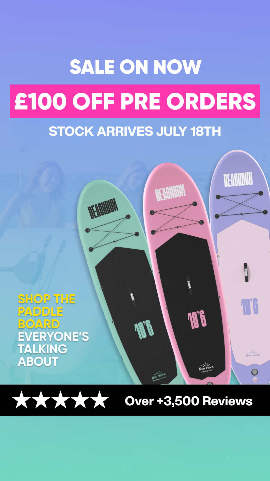 Beachbum Facebook ad