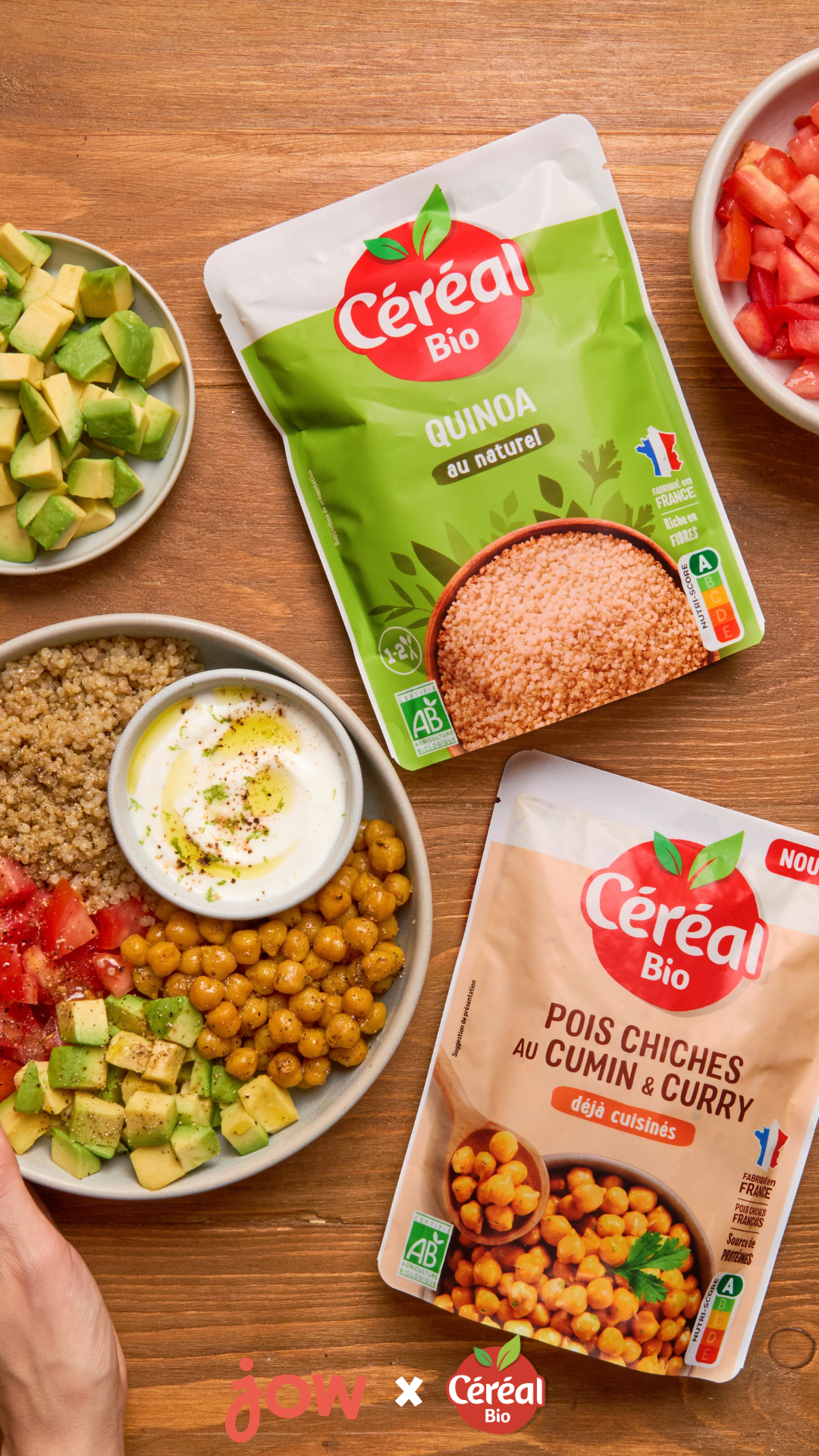 Céréal Bio & Céréal France Facebook ad: Découvrez la recette!