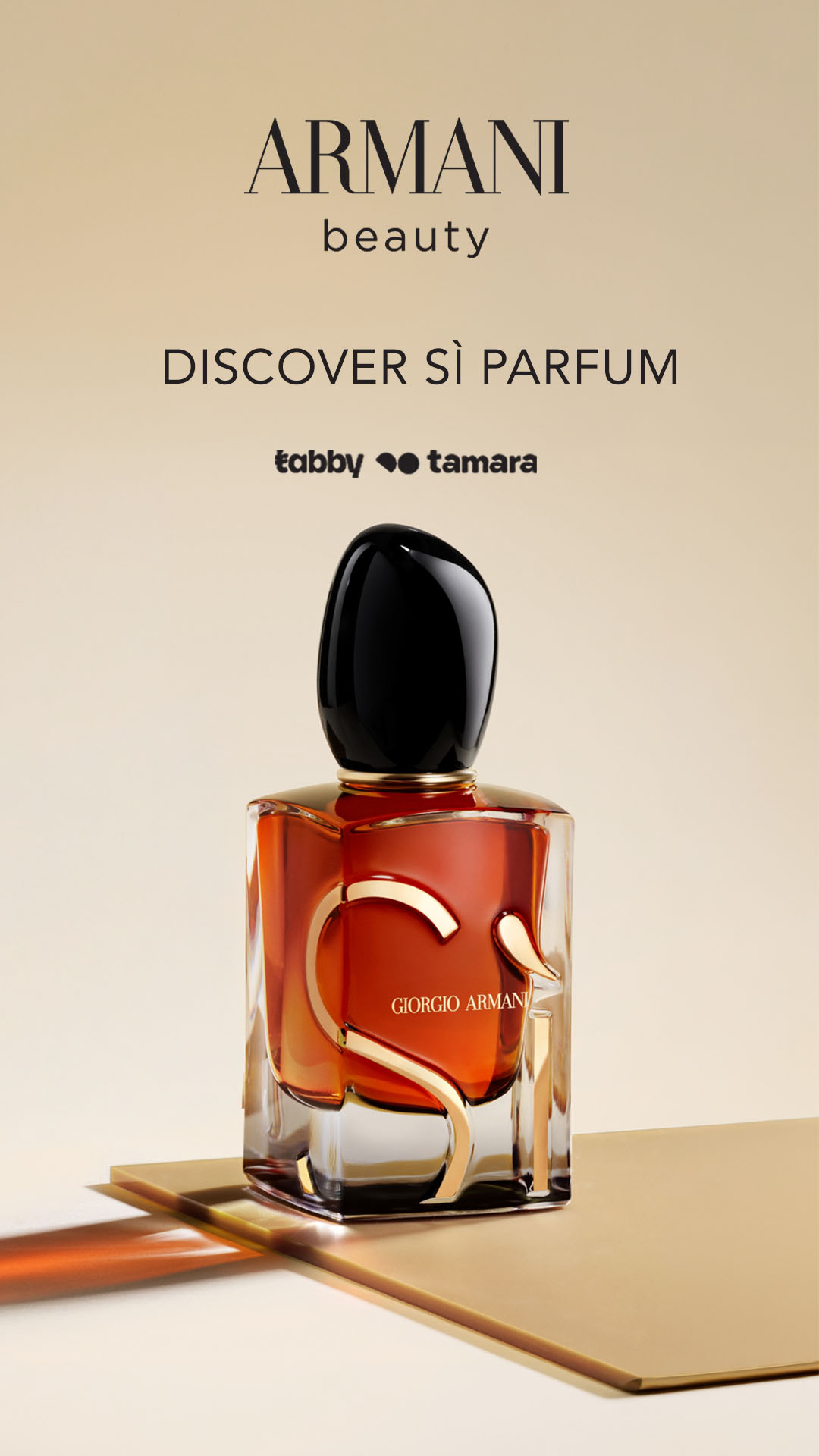 Armani beauty Facebook ad