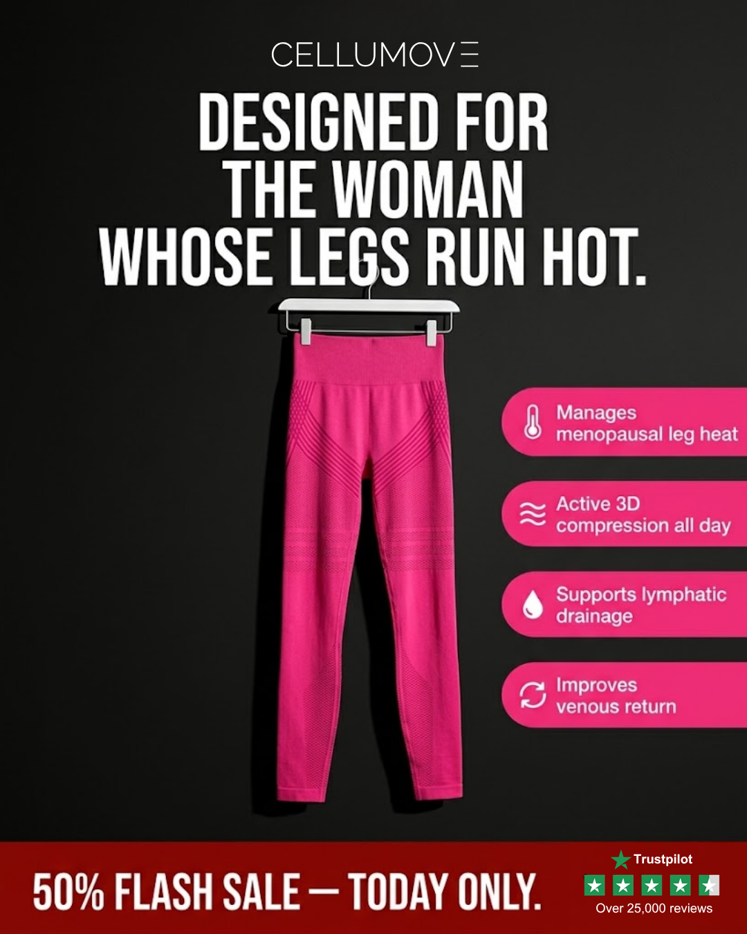 Cellumove Fitwear Facebook ad