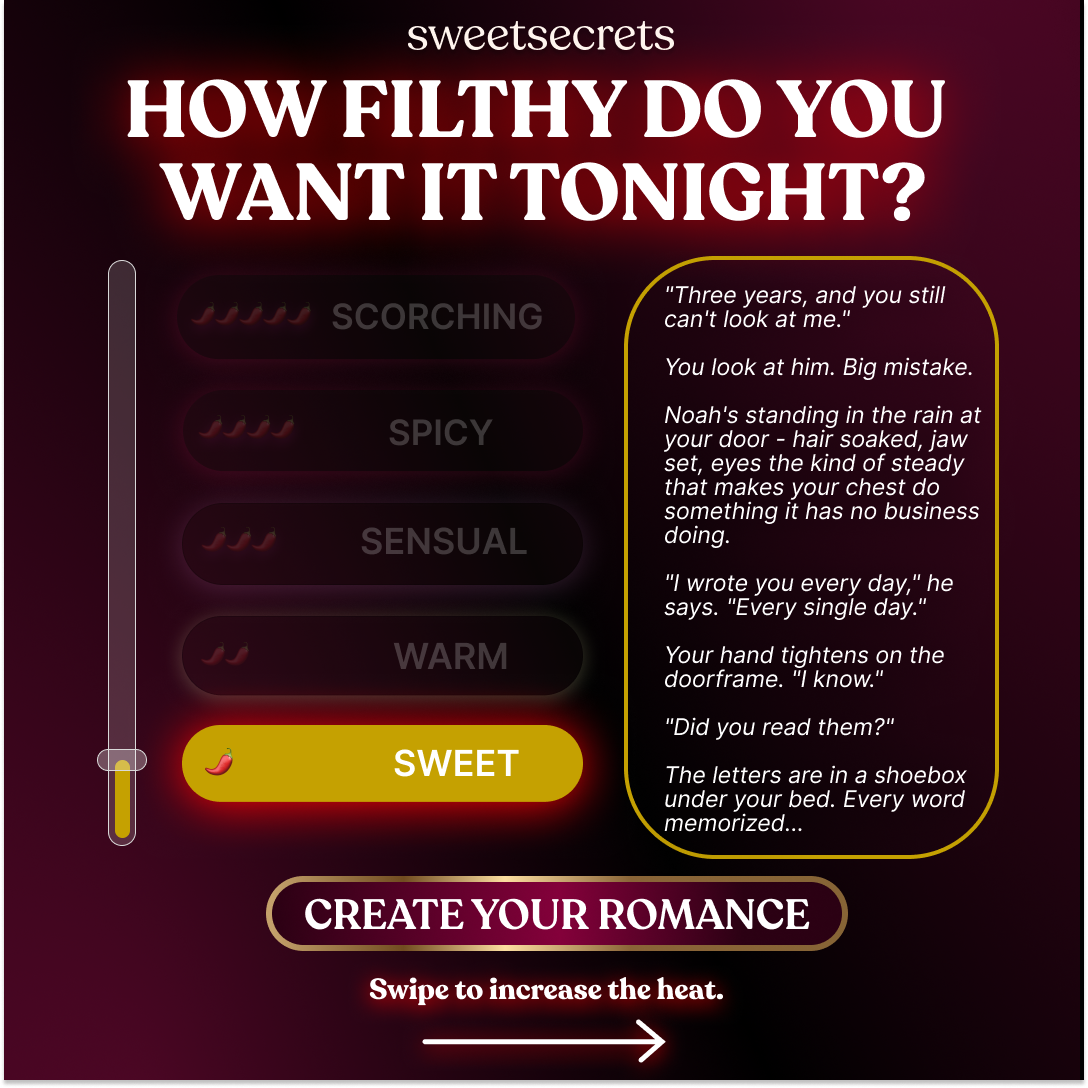 Sweetsecrets Facebook ad