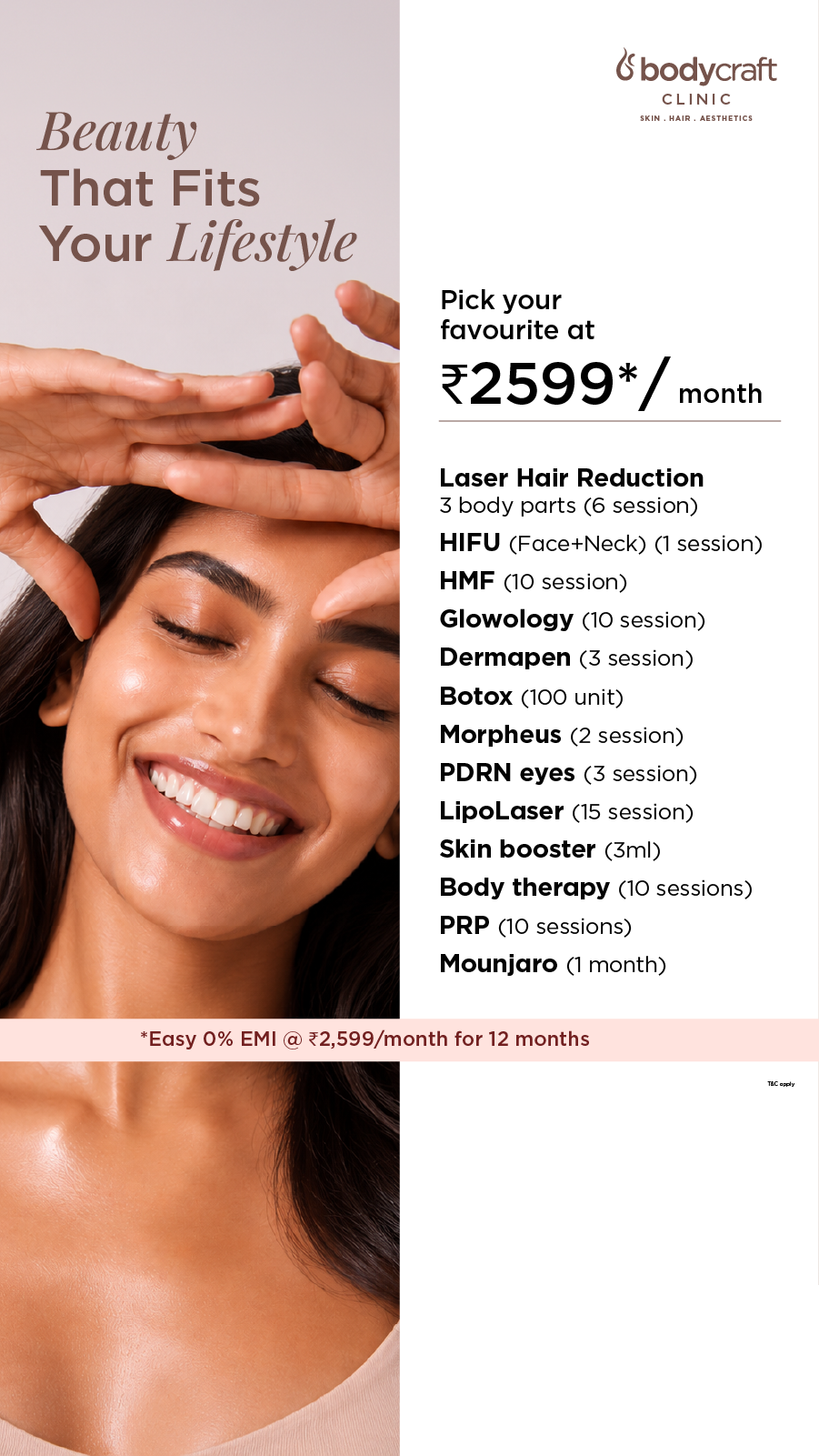 Bodycraft Clinic Facebook ad