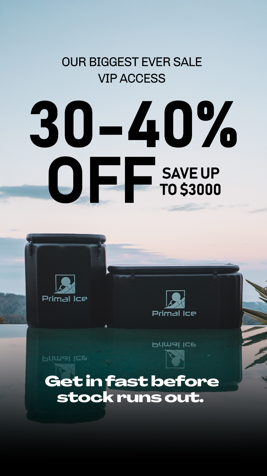 Primal Ice Facebook ad