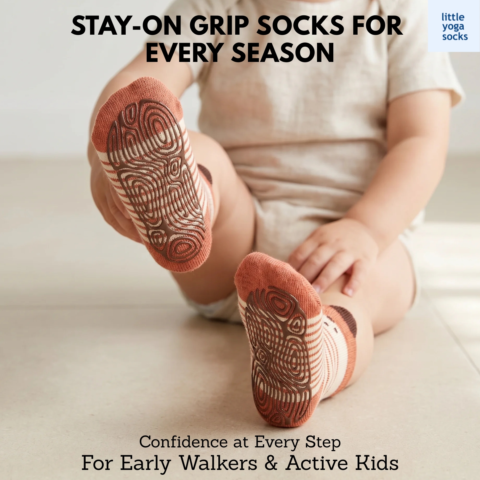 Little Yoga Socks Facebook ad