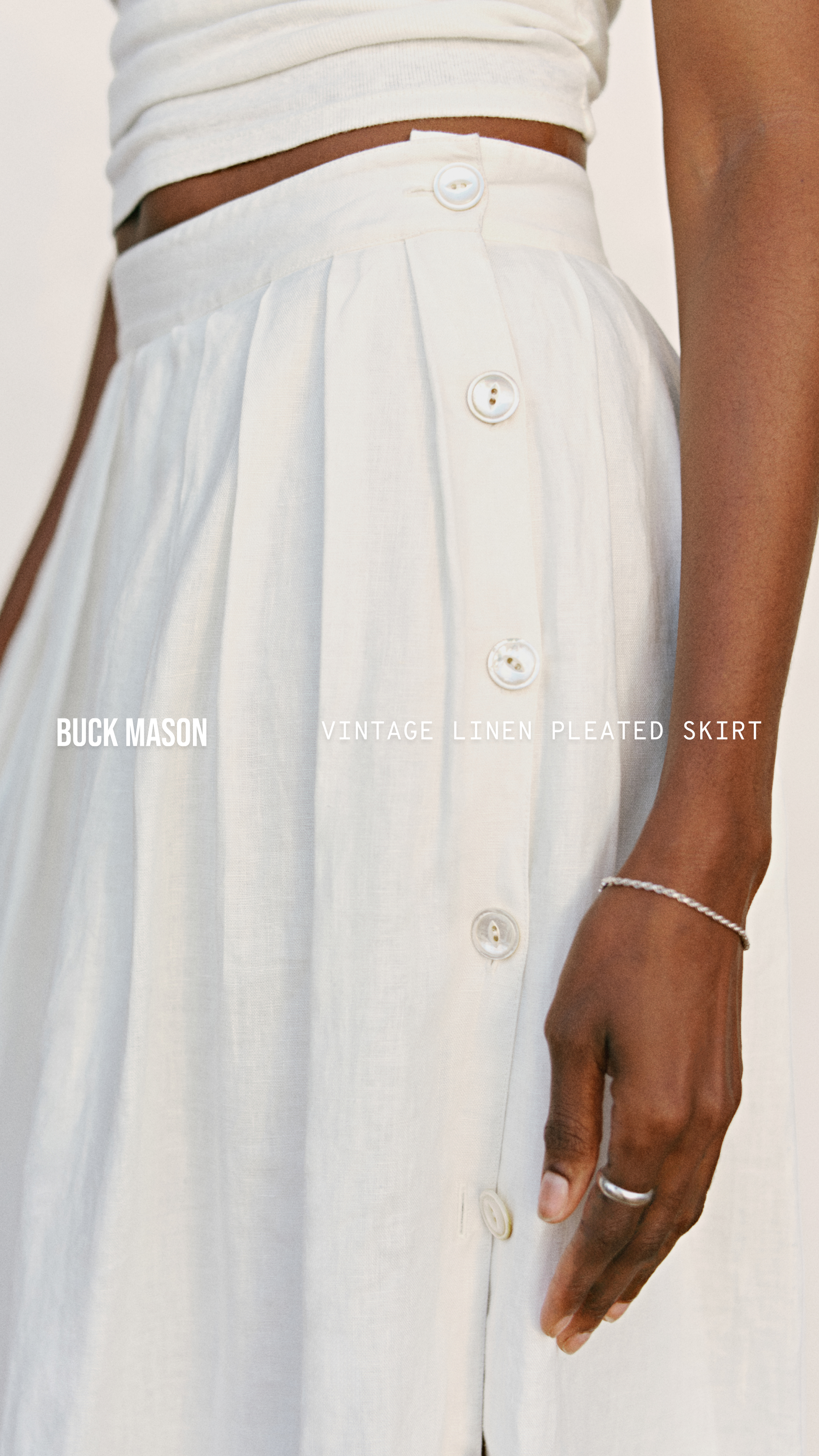 Buck Mason Women's Facebook ad