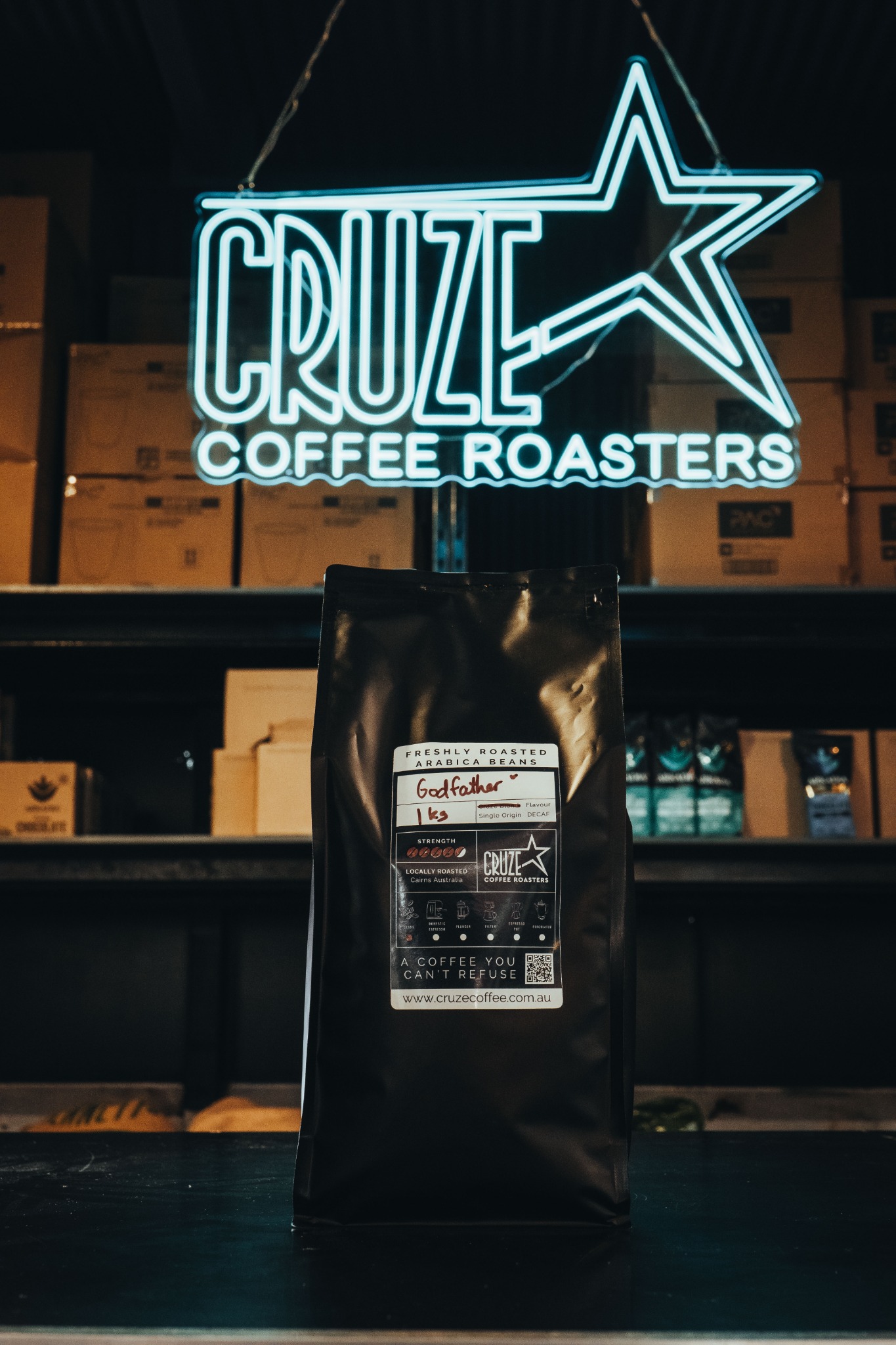 Cruze Coffee Facebook ad: Get your favourite cafe coffee at home