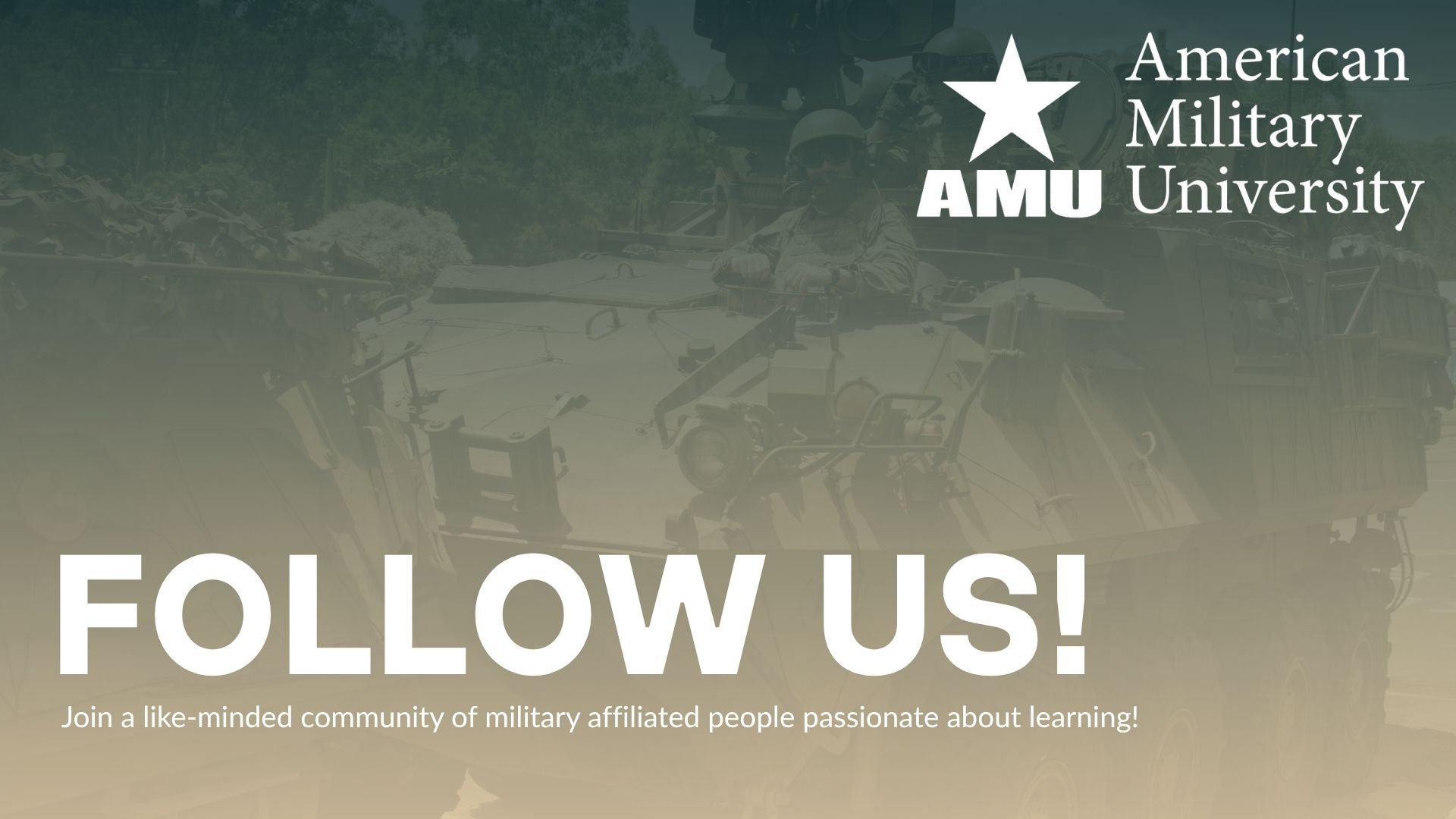 American Military University Facebook ad