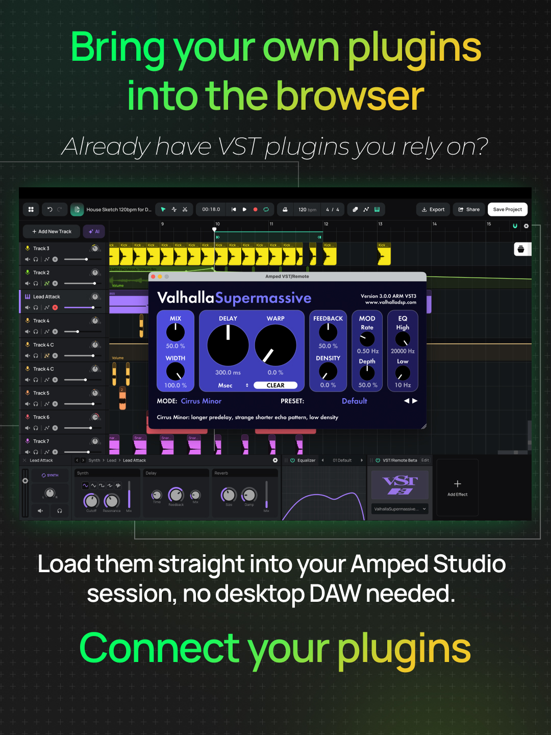 Amped Studio Facebook ad
