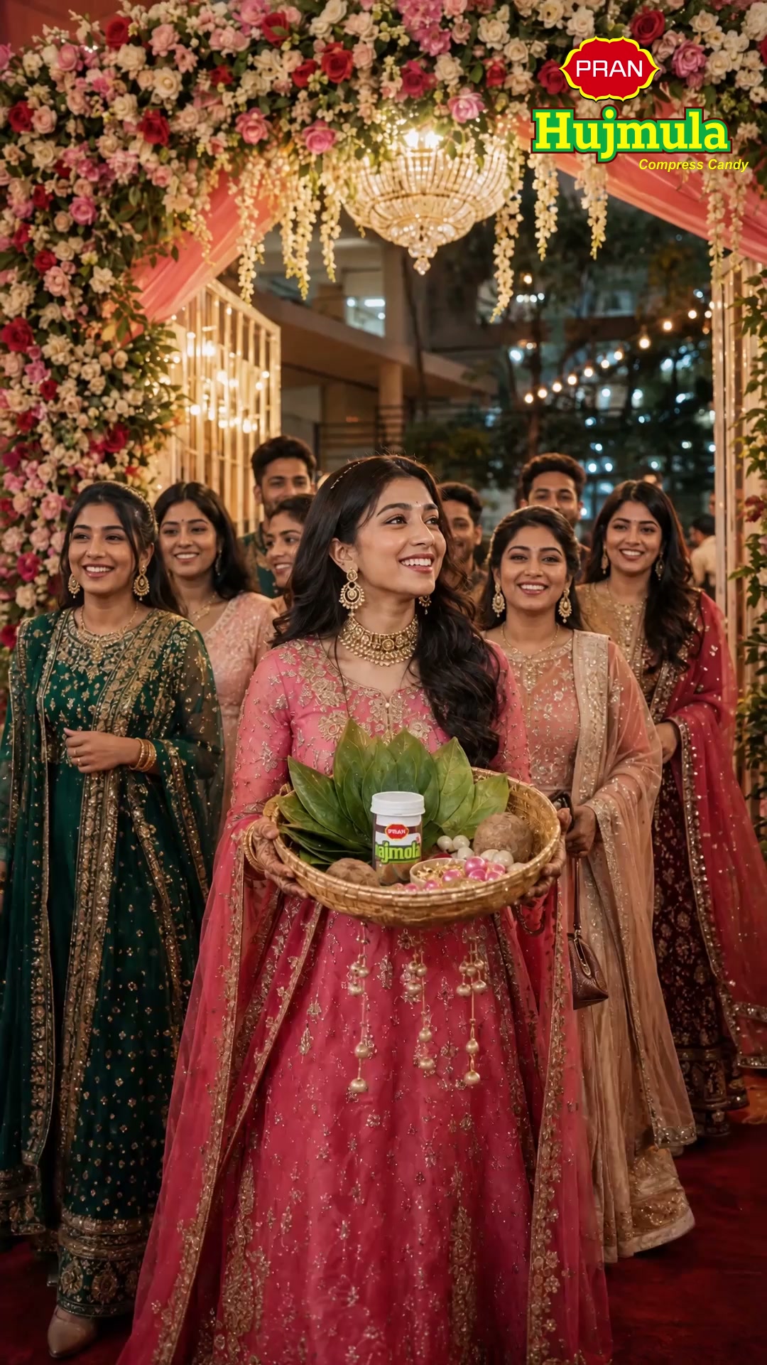 PRAN Confectionery Facebook ad: বিয়ে বাড়ির খাবার, রকমারি আয়োজন-কিন্তু হজম নিয়ে টেনশন?