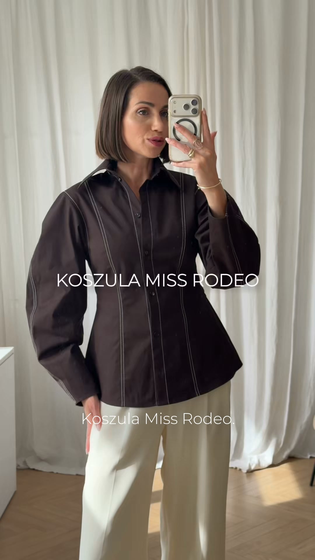 ANSIN Facebook ad: Koszula Miss Rodeo - klasyka z charakterem.