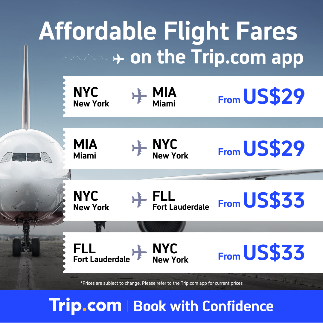 Trip.com Facebook ad