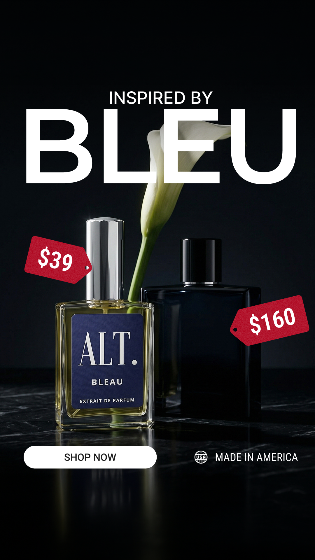 ALT. Fragrances Facebook ad