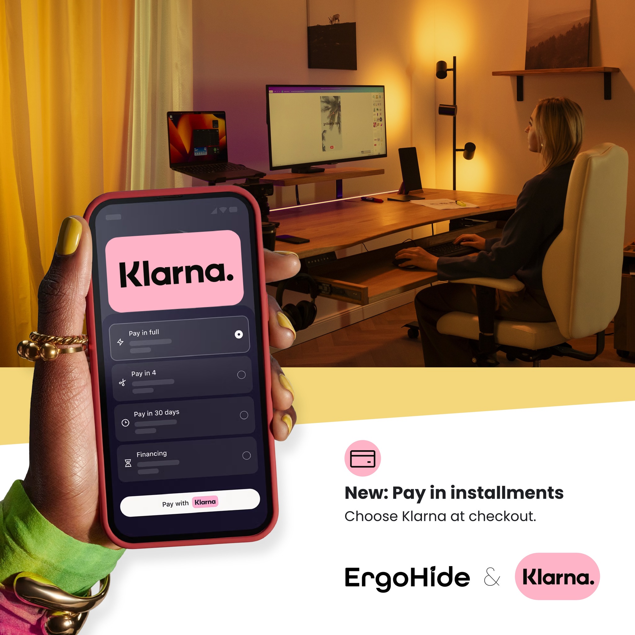 ErgoHide Facebook ad