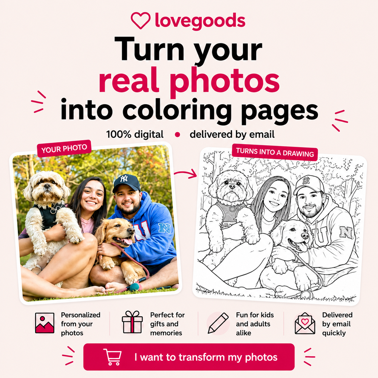 Love Goods Facebook ad from May 22, 2026