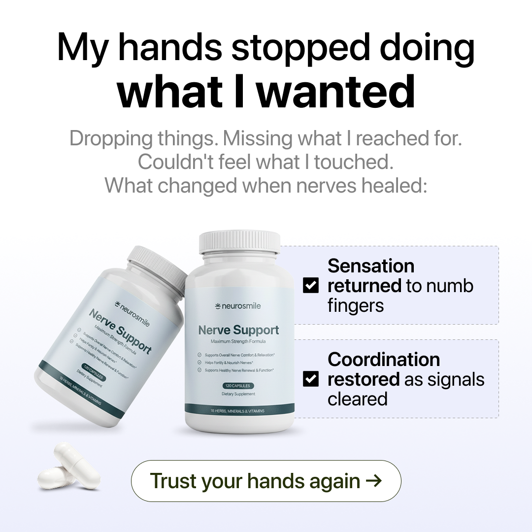 Dr. Joseph Smith Facebook ad: Finally Calm Your Nerves
