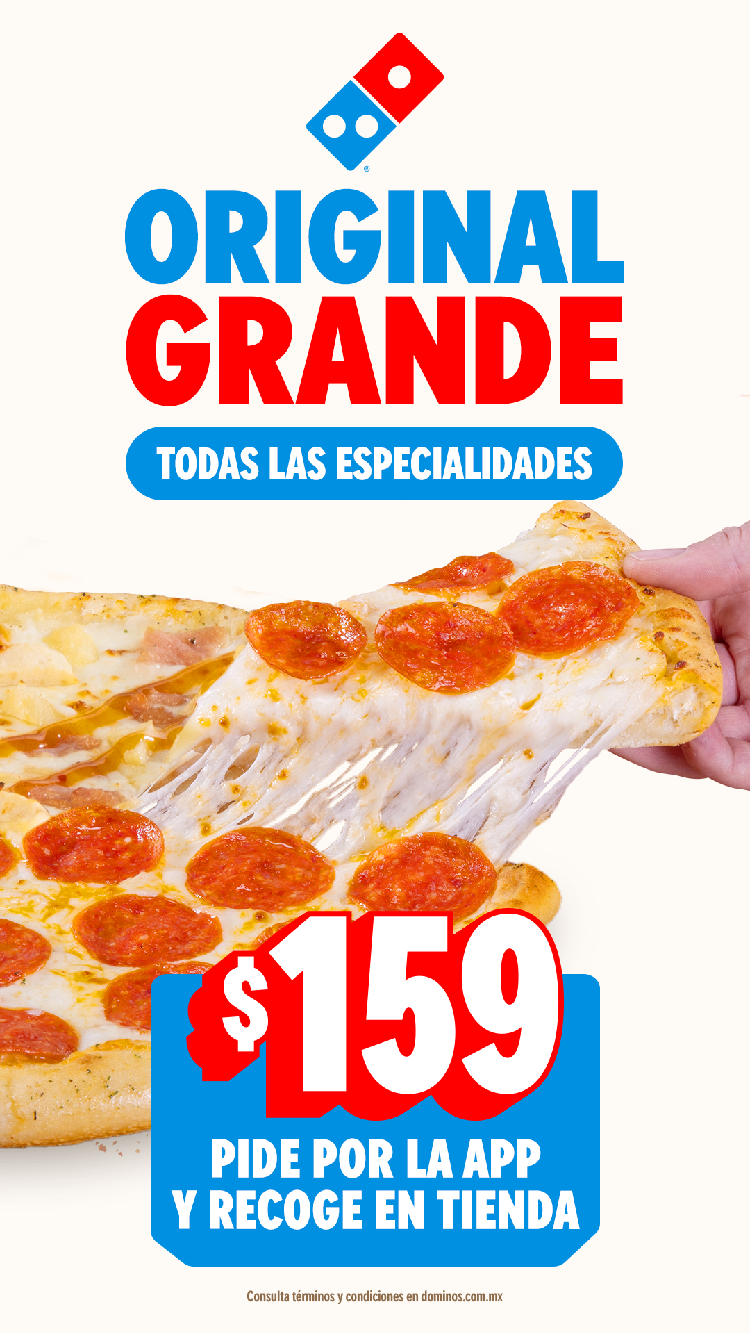 Domino's Mx Facebook ad