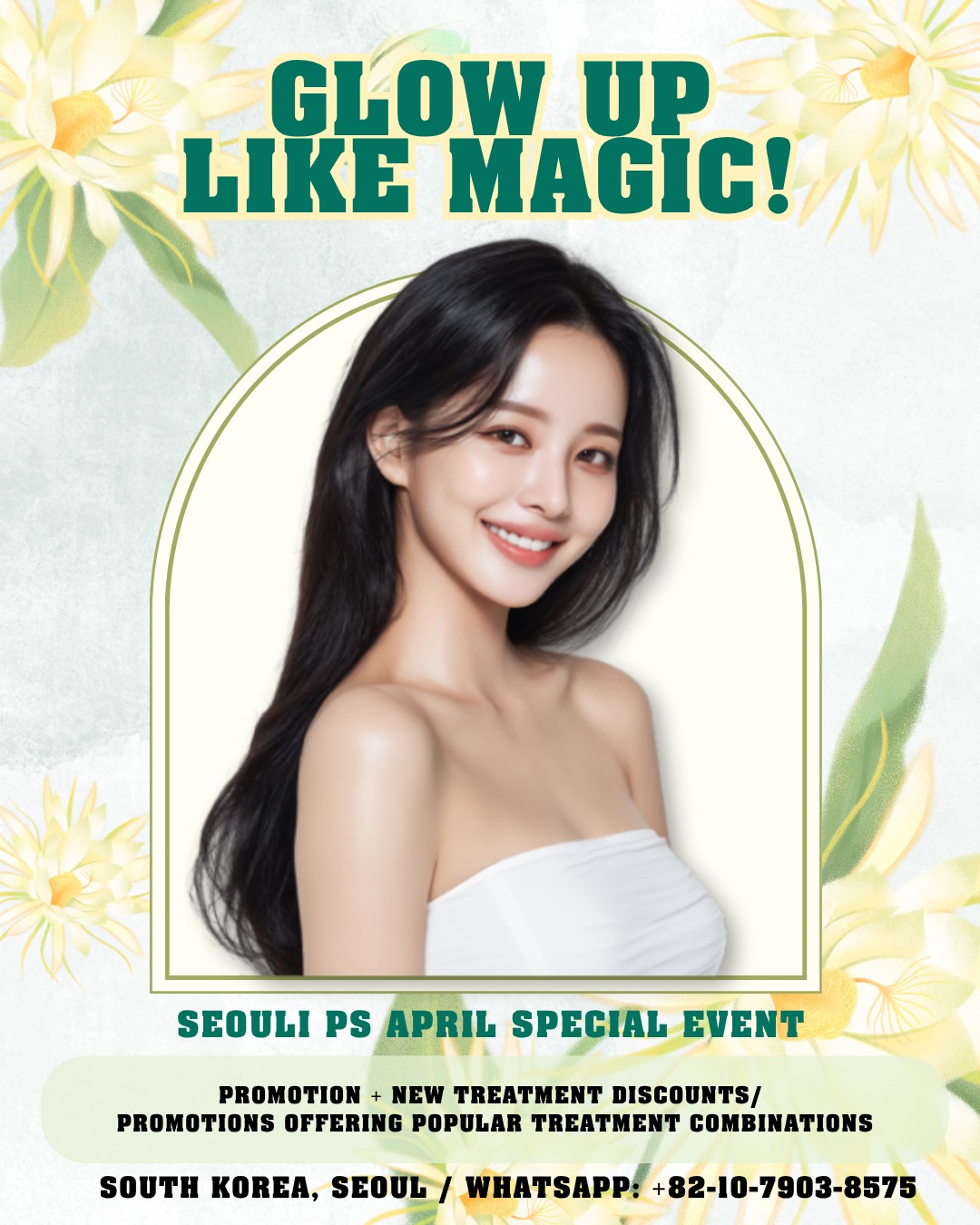 Seoul I Plastic Surgery ENG Facebook ad: April Special Promotions, New Launch Treatments & Best…