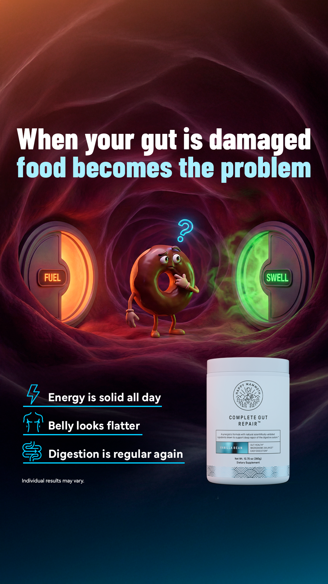 Happy Mammoth EU Facebook ad