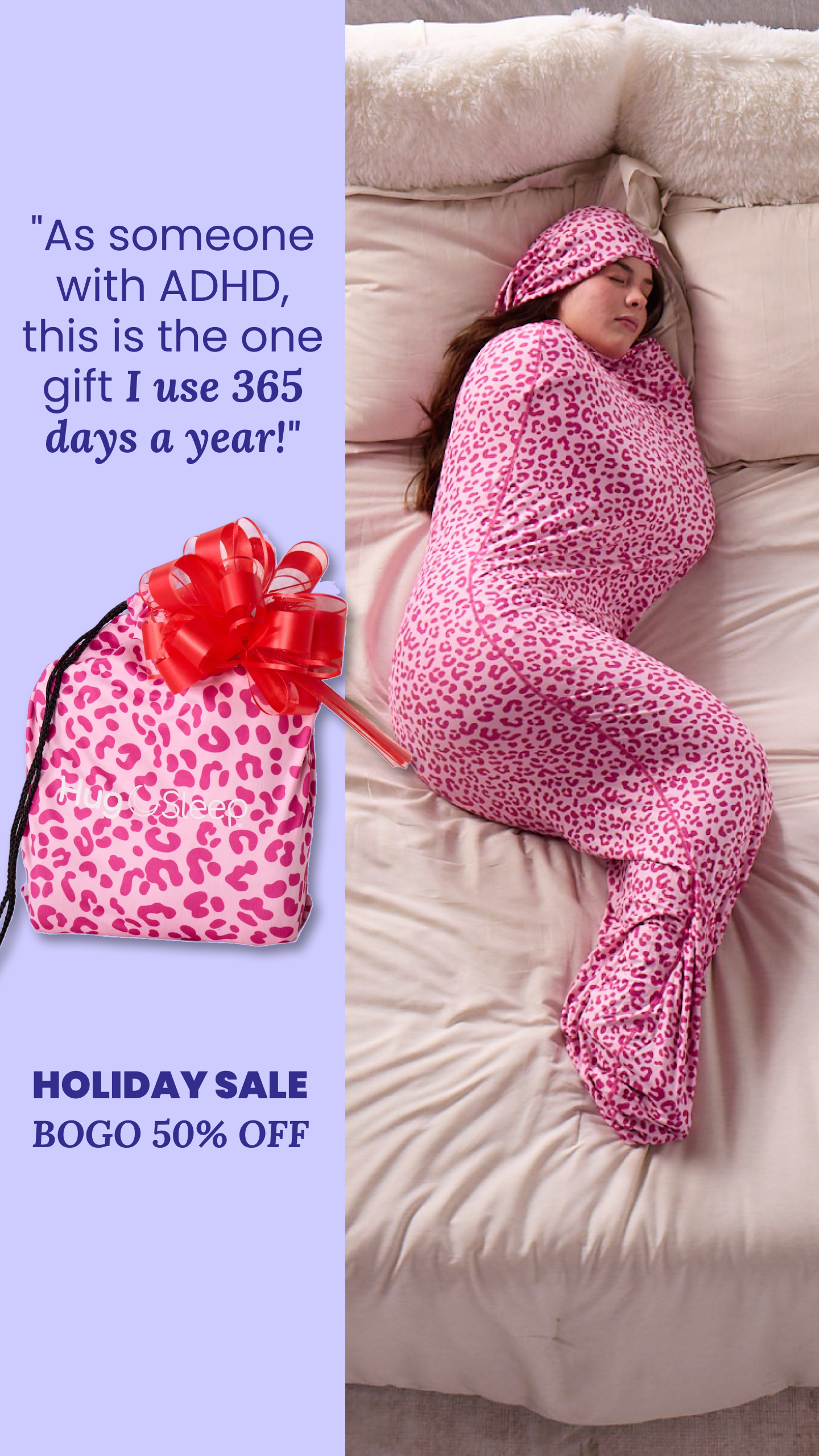 Hug Sleep Pod Facebook ad