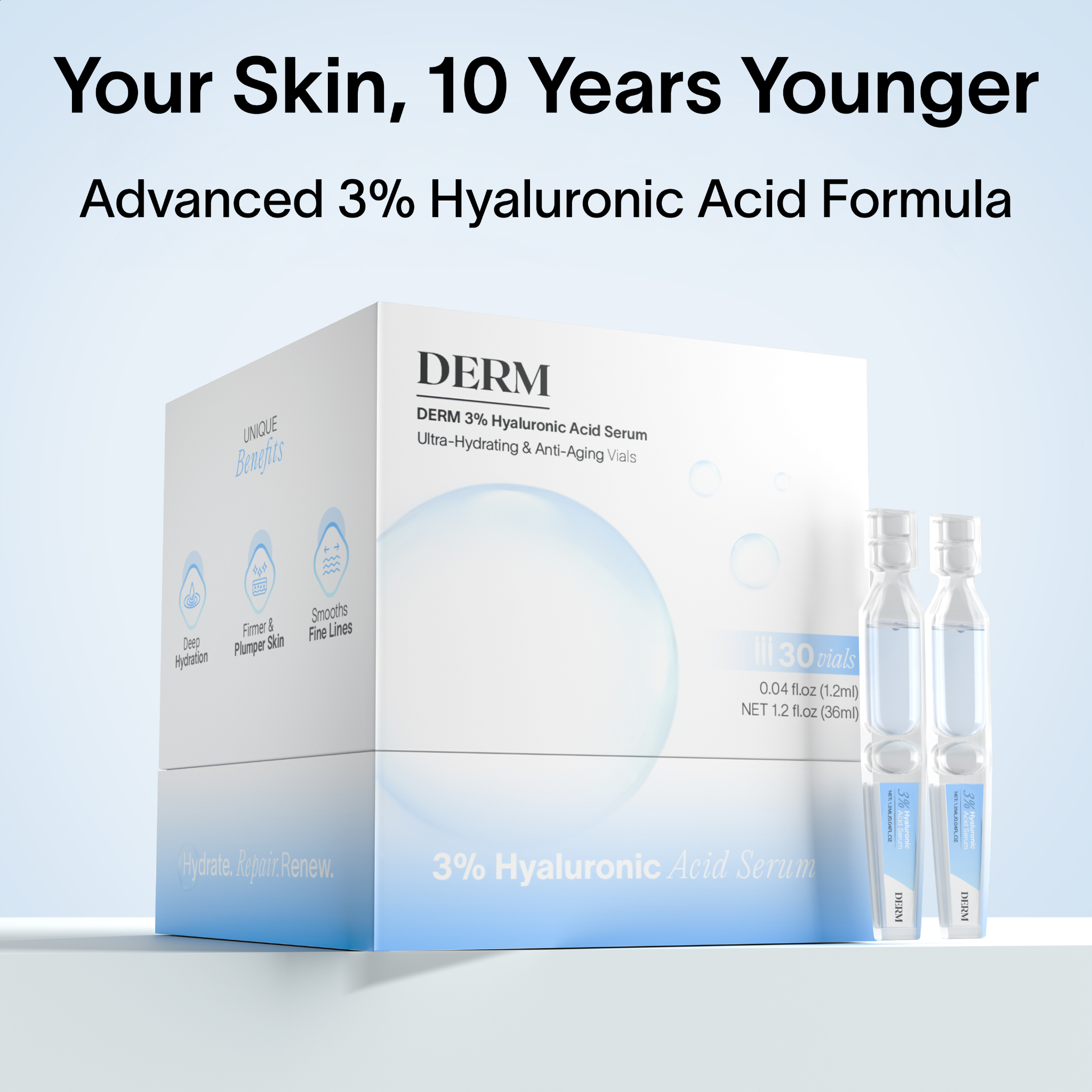 Derm Skincare Facebook ad