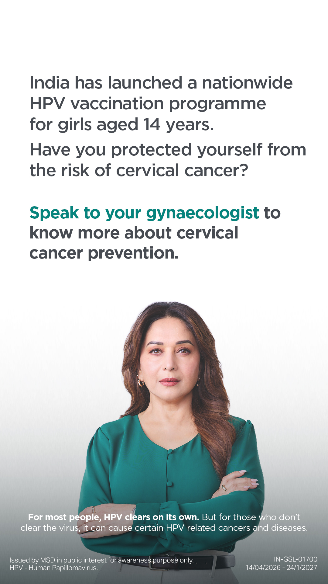 MSD India Facebook ad: Over 100 Mn people have taken steps to…