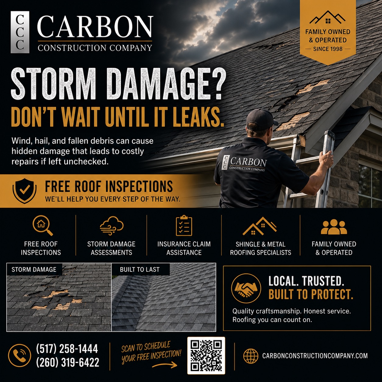 Carbon Construction Company Facebook ad