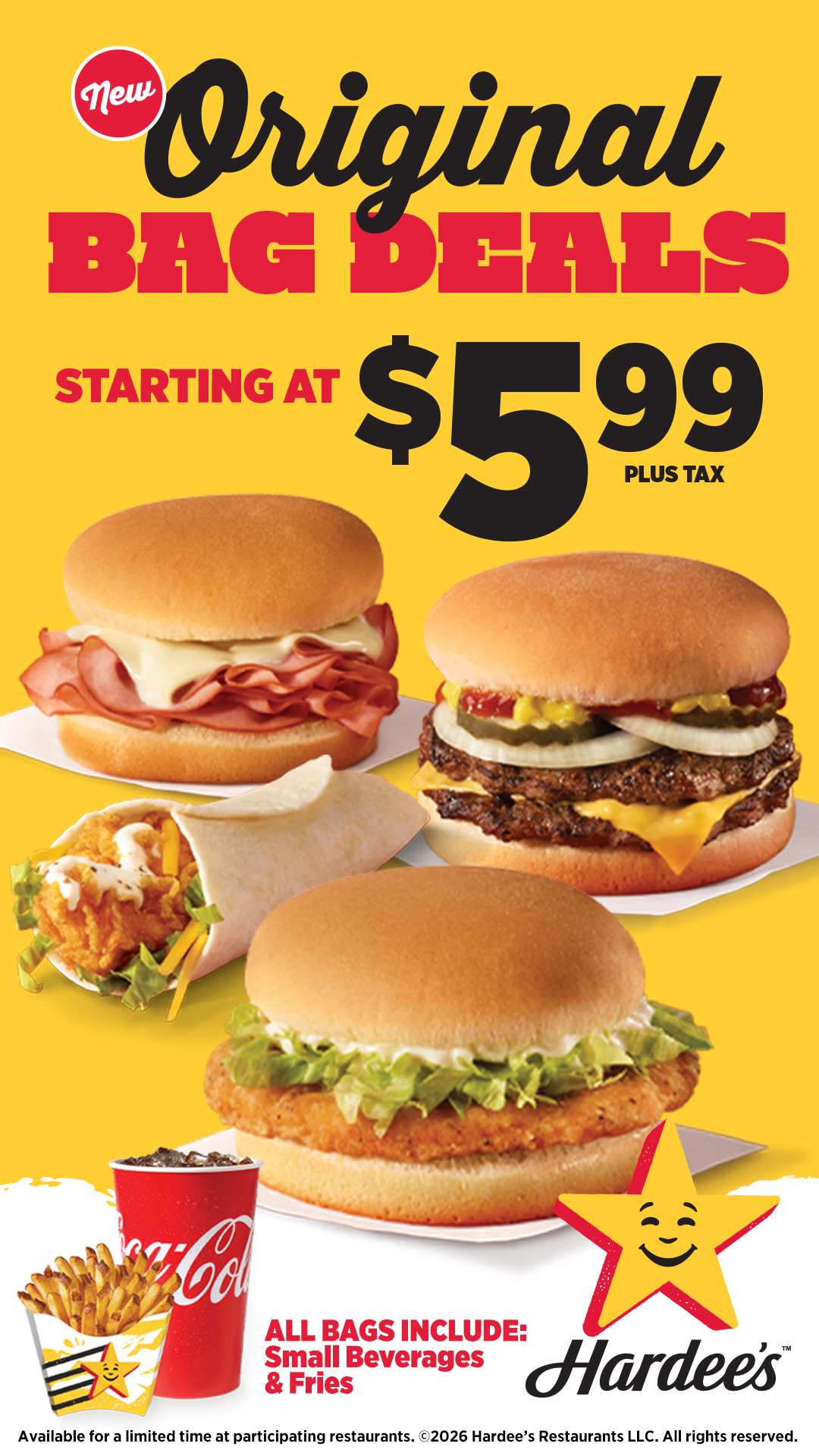 Hardee's Facebook ad