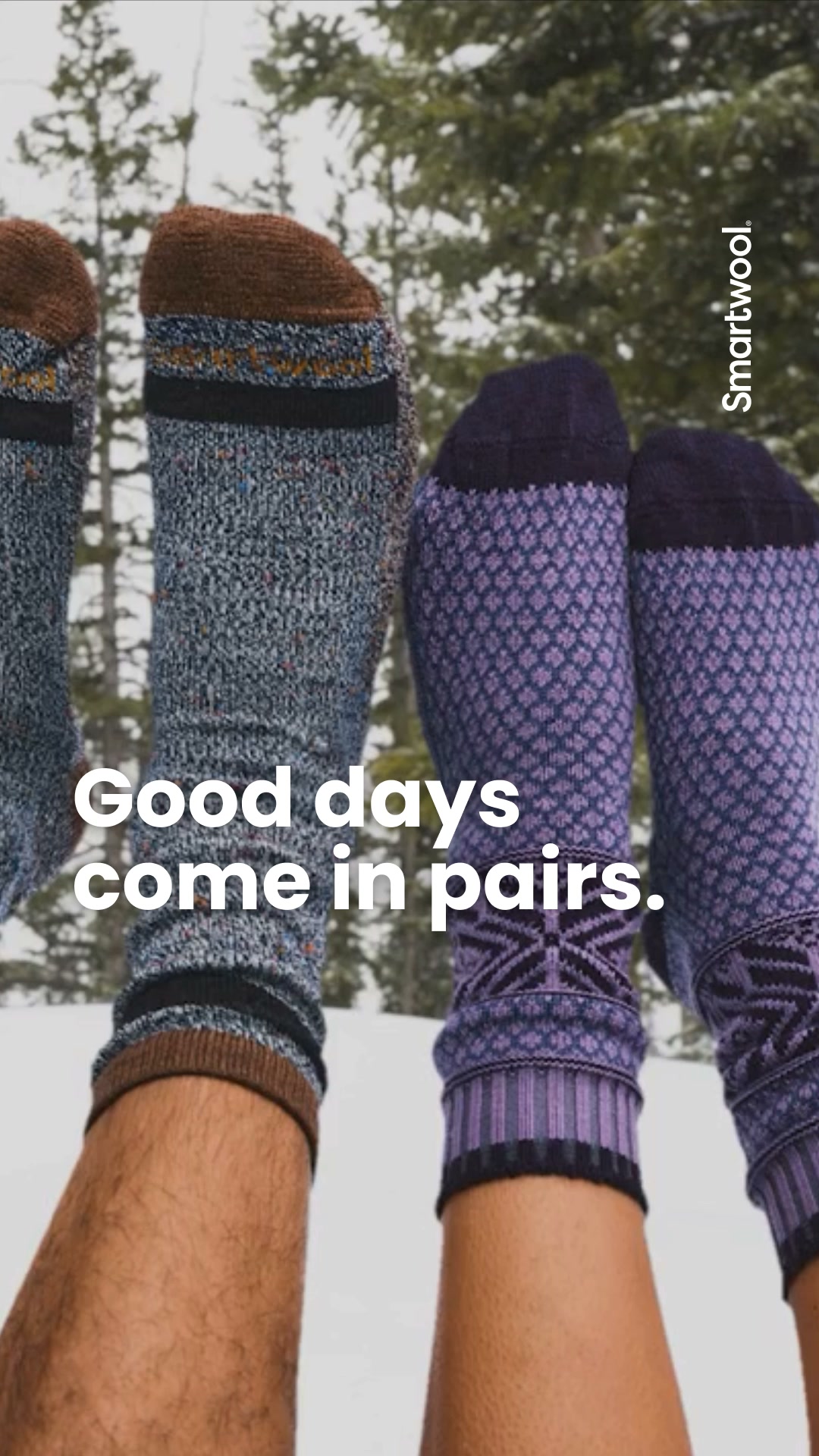 Smartwool Canada Facebook ad: Everyday Socks