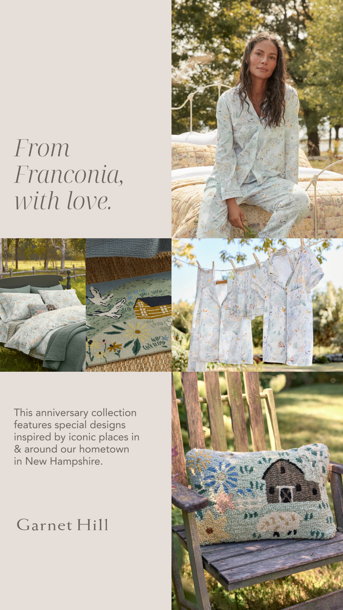 Garnet Hill Facebook ad
