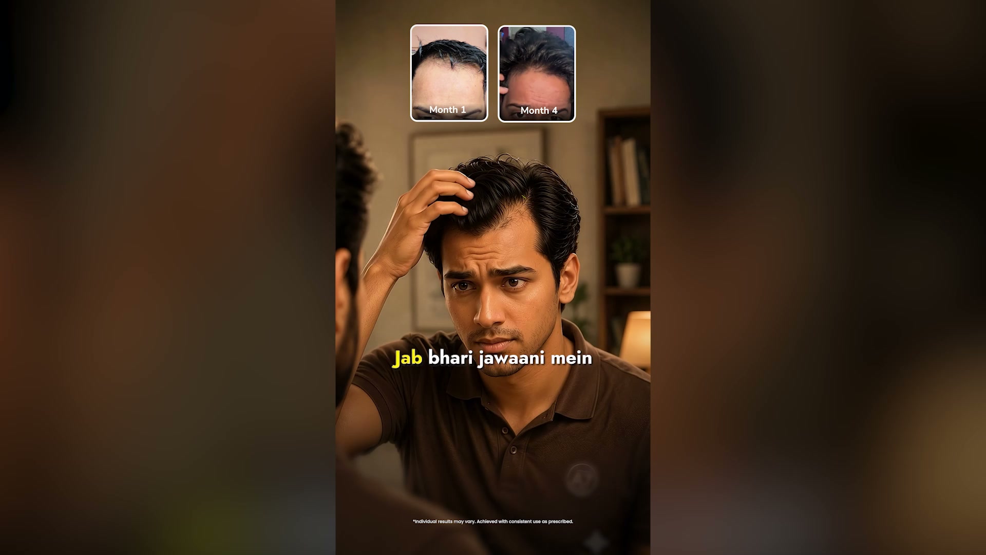 Traya Facebook ad: Chosen by 20L+ Indians