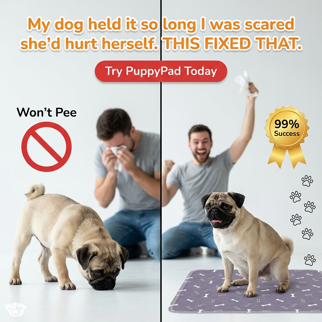 PuppyPad Facebook ad