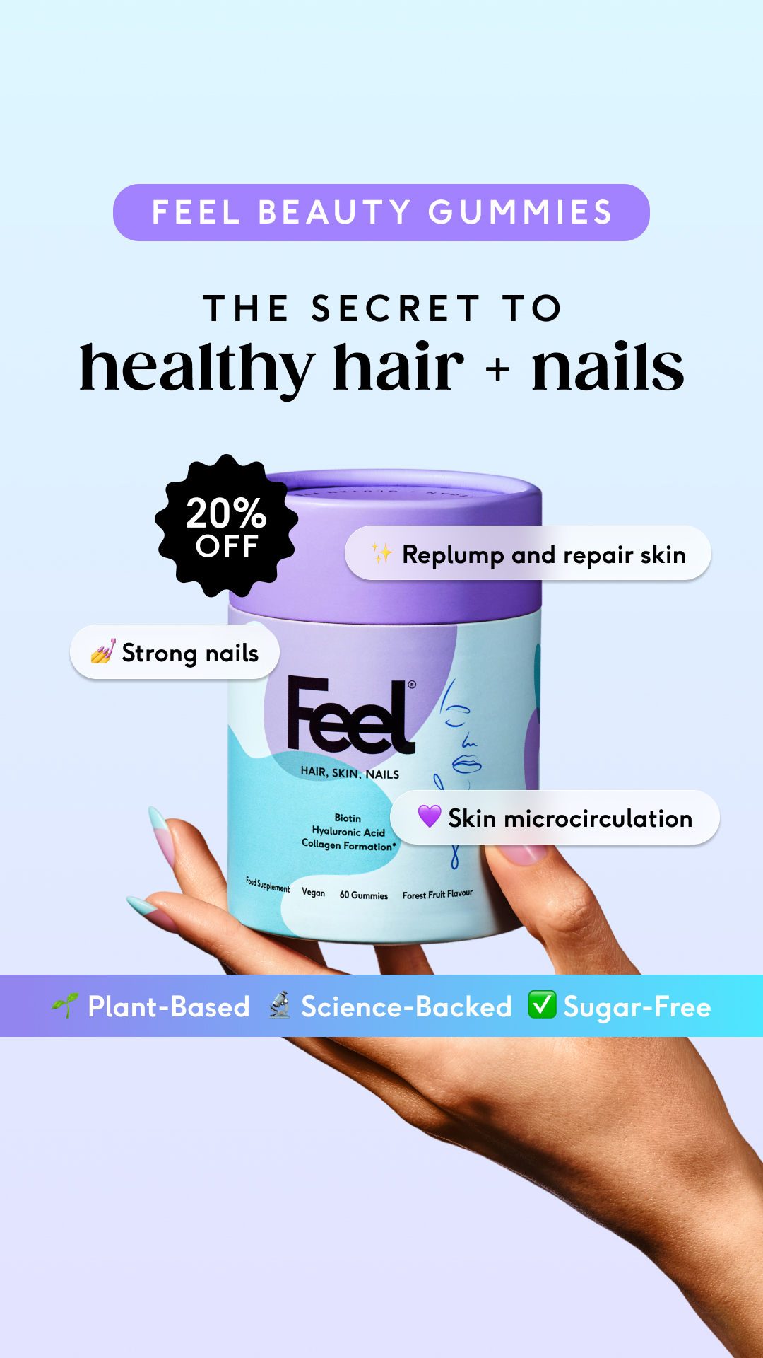 Feel Facebook ad