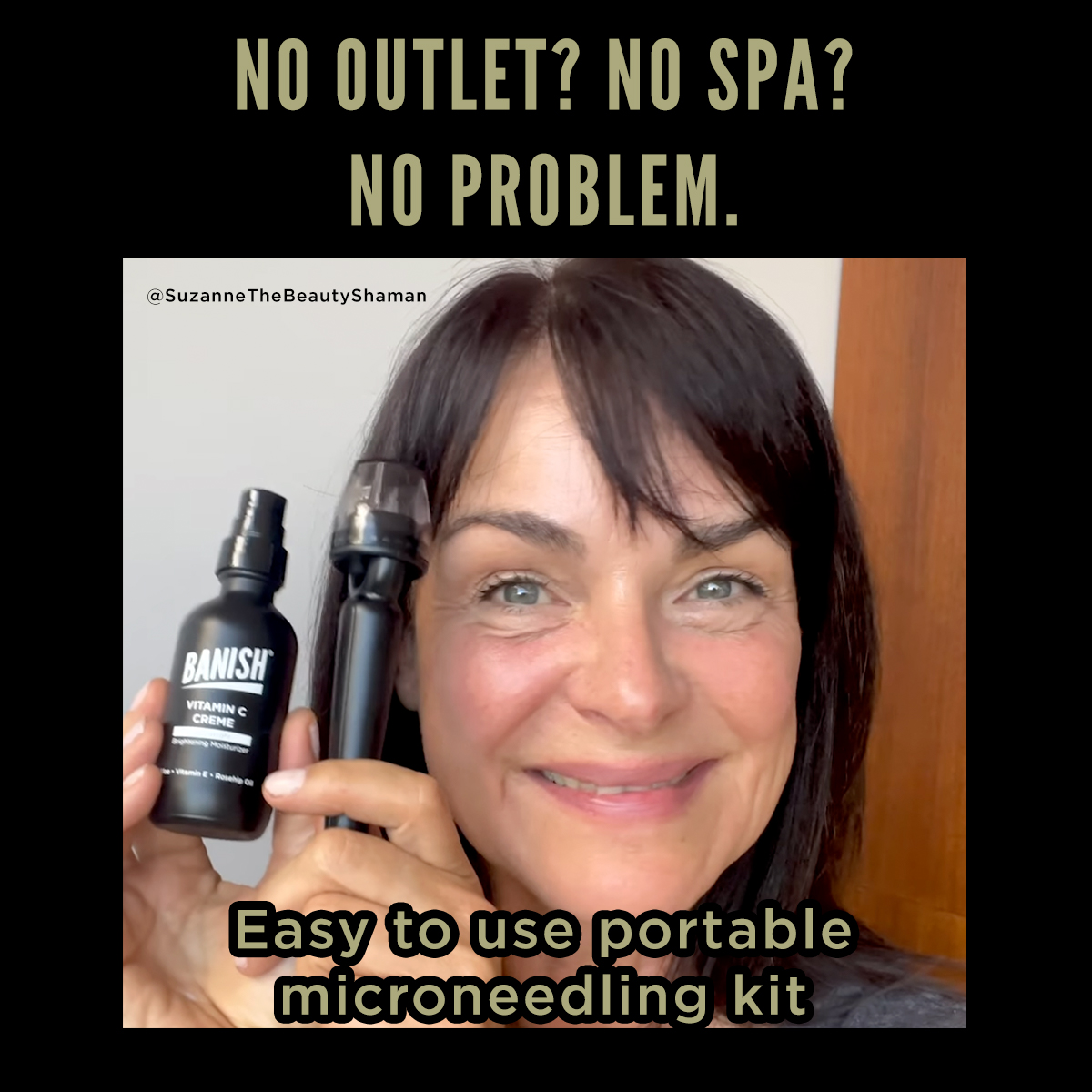 Banish Acne Scars Facebook ad