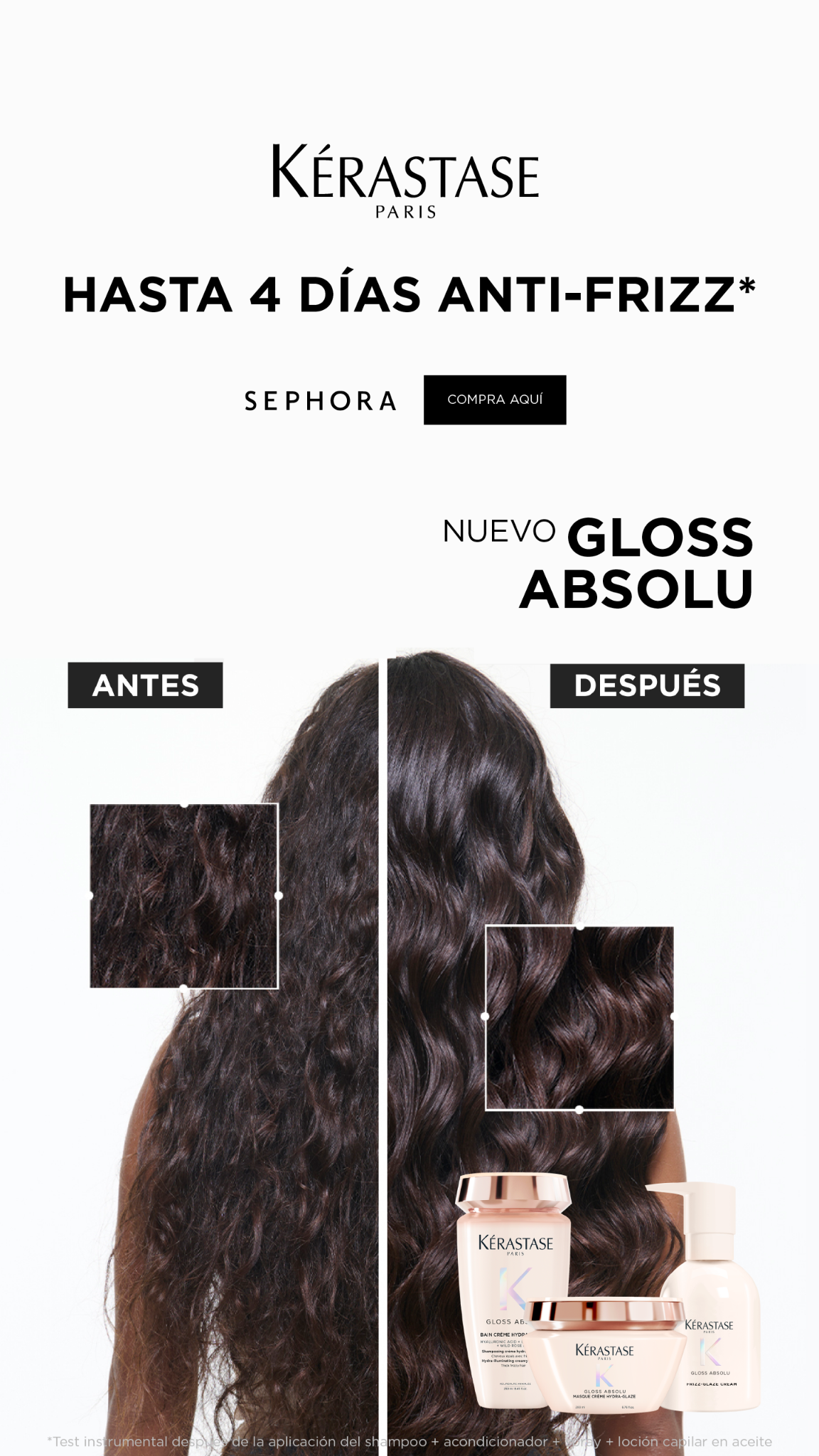 Kérastase Facebook ad from Aug 12, 2026