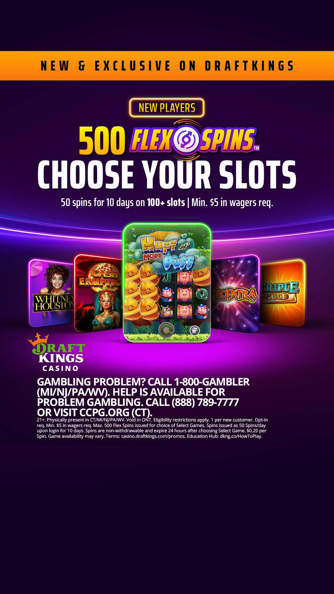 DraftKings Casino Facebook ad