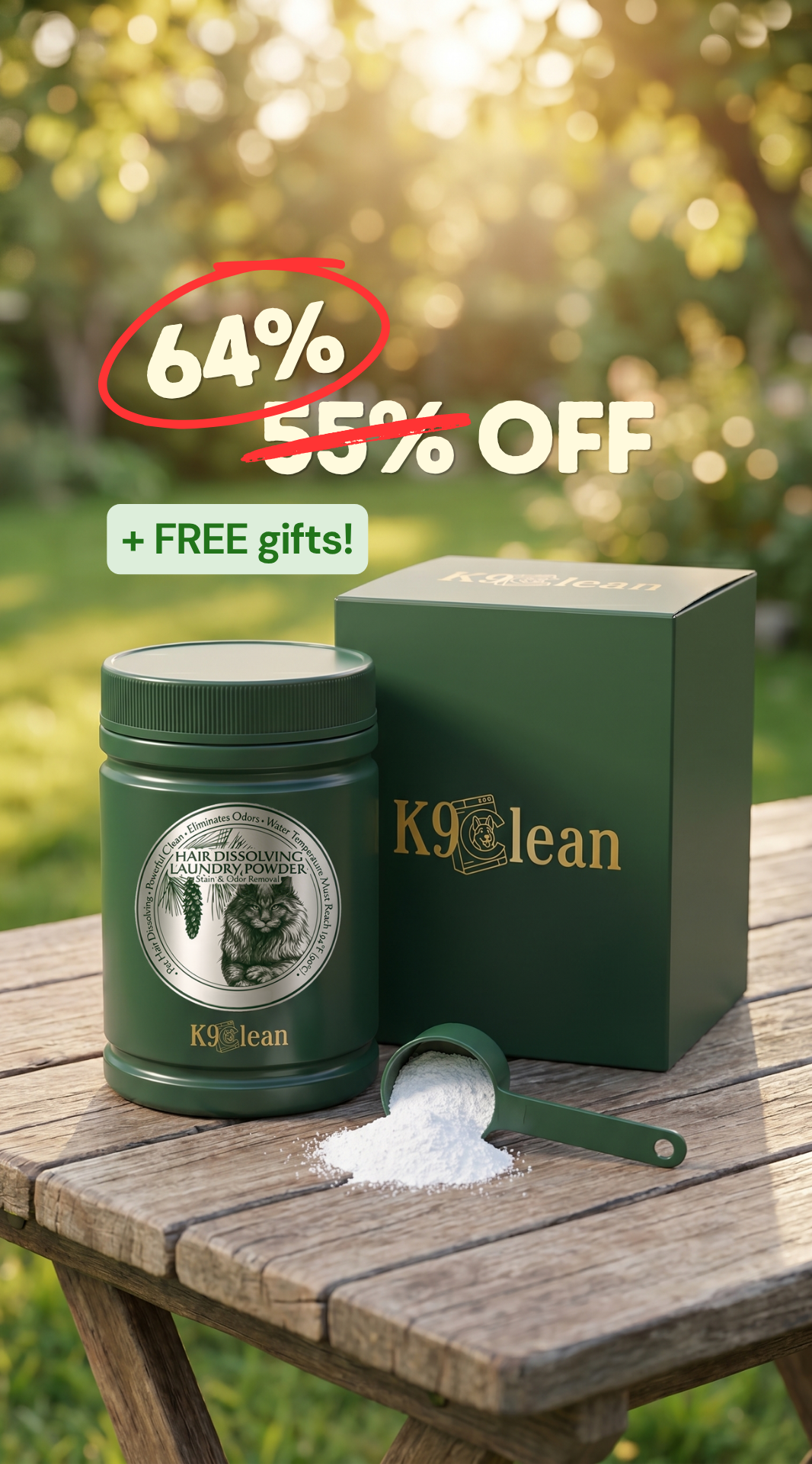 K9Clean Facebook ad