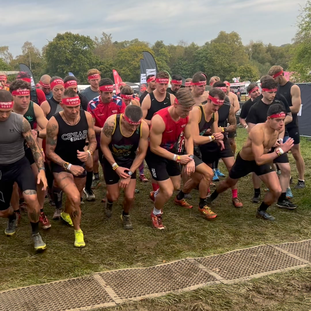 Spartan Race UK Facebook ad: RALLY YOUR CREW