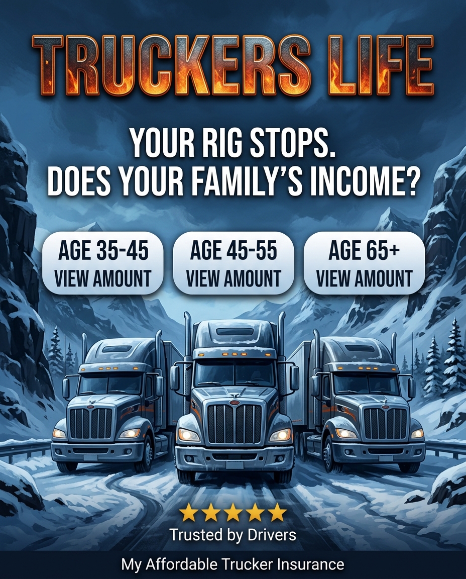 My Affordable Trucker Insurance Facebook ad