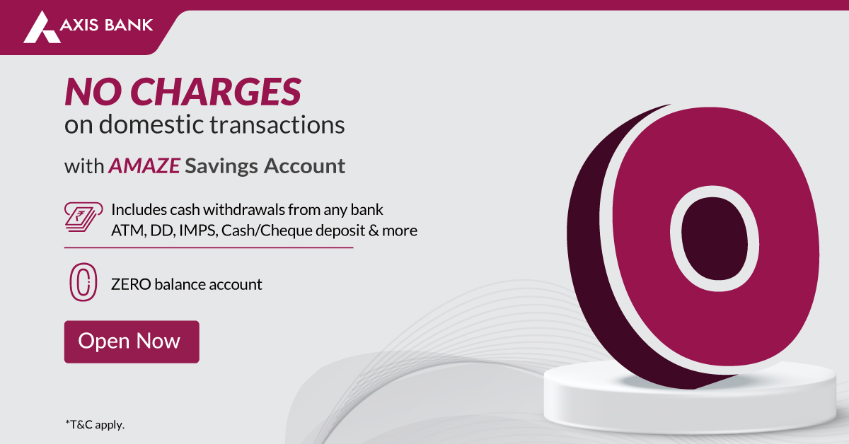 Axis Bank Facebook ad