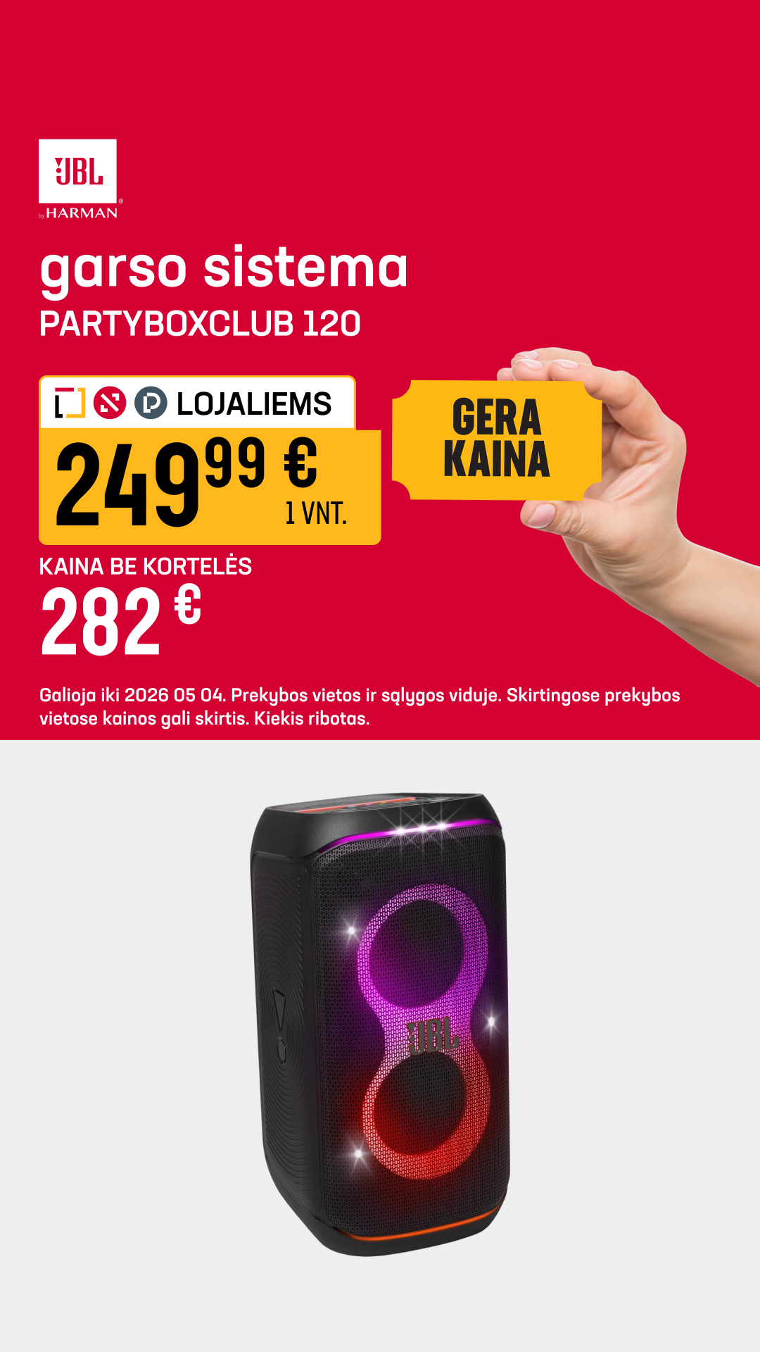 Senukai Facebook ad