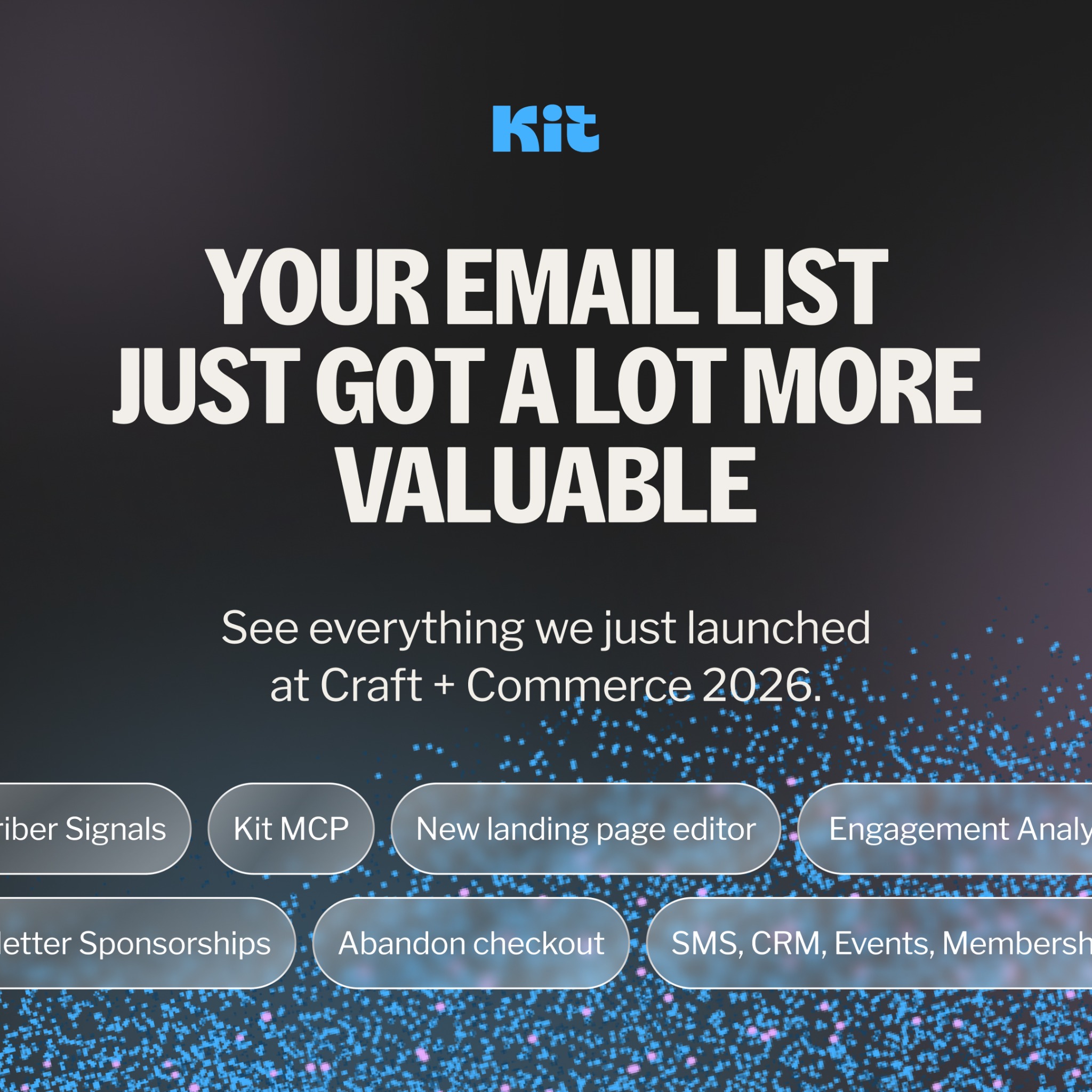 Kit - formerly ConvertKit Facebook ad