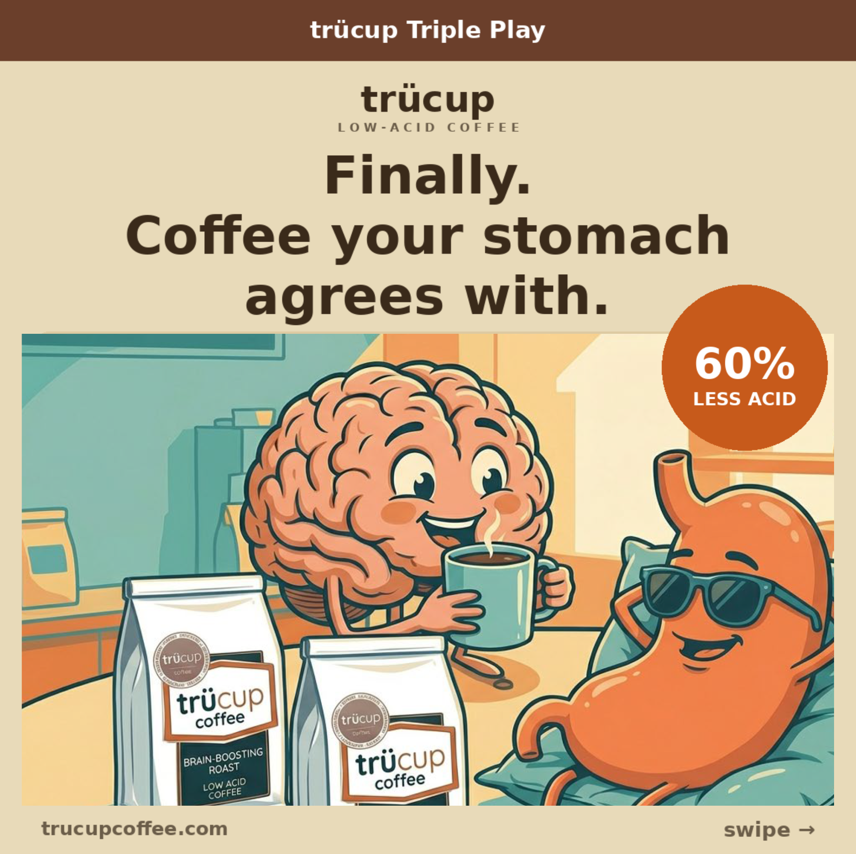 Trücup coffee roasters Facebook ad