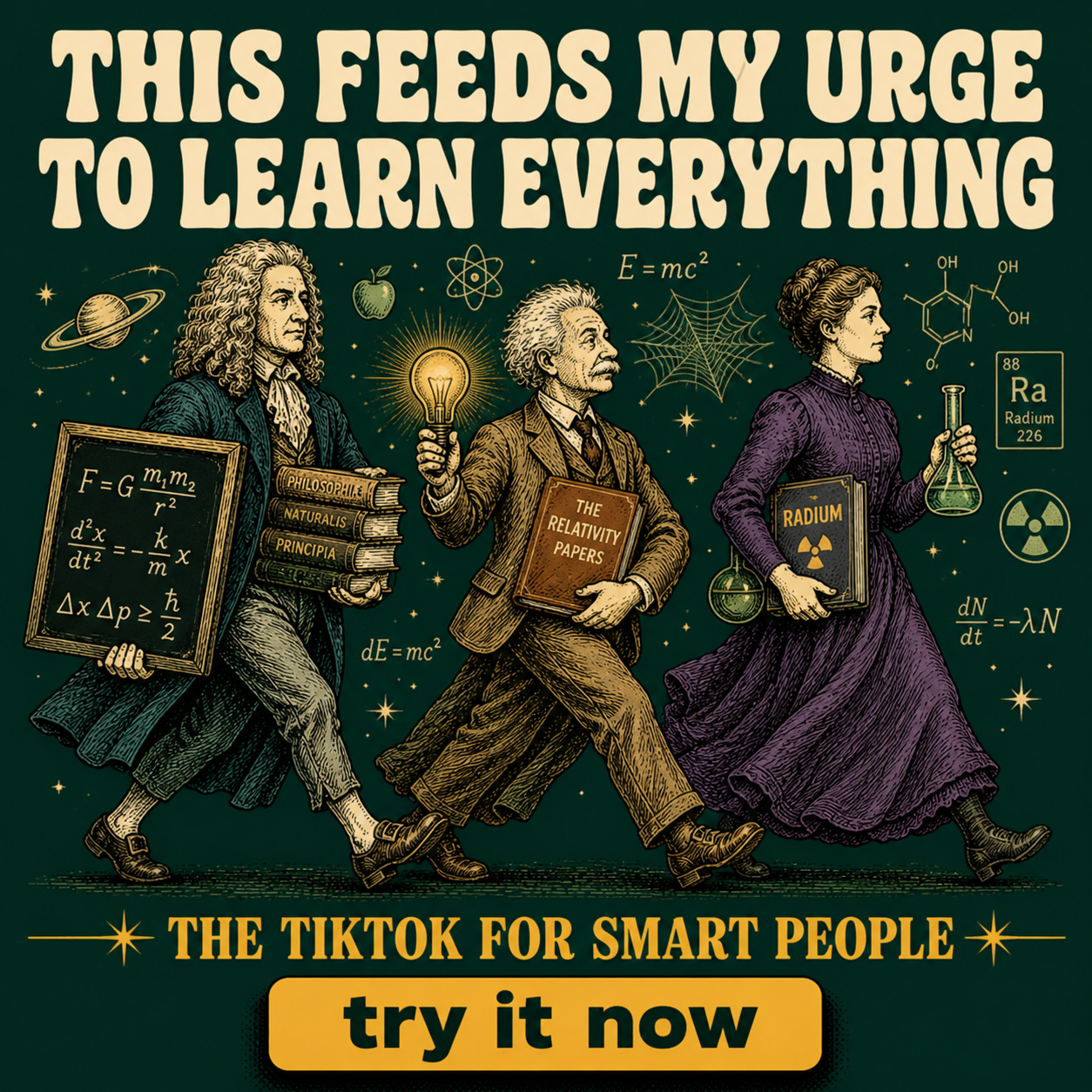 Deepstash Facebook ad