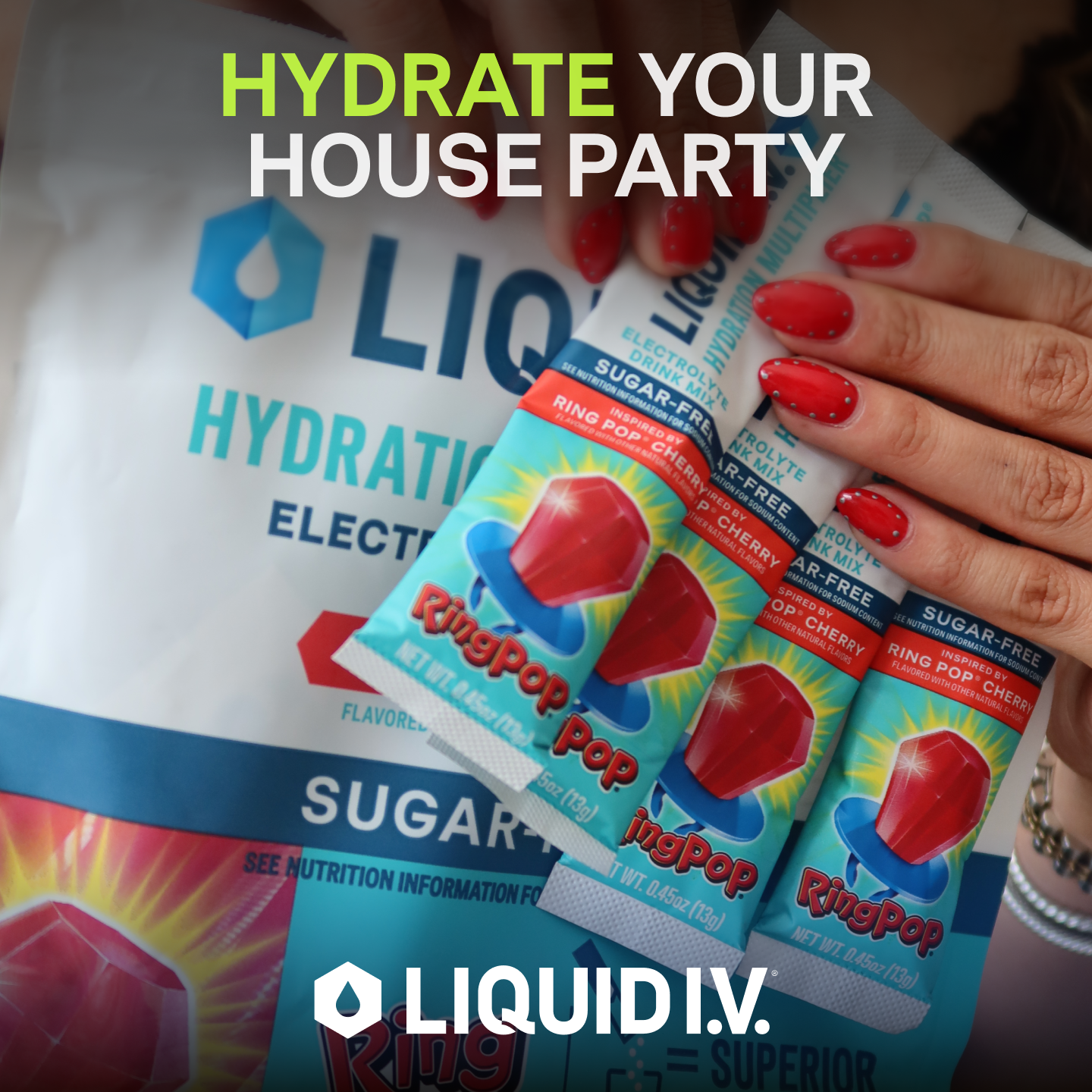 Liquid I.V. Facebook ad