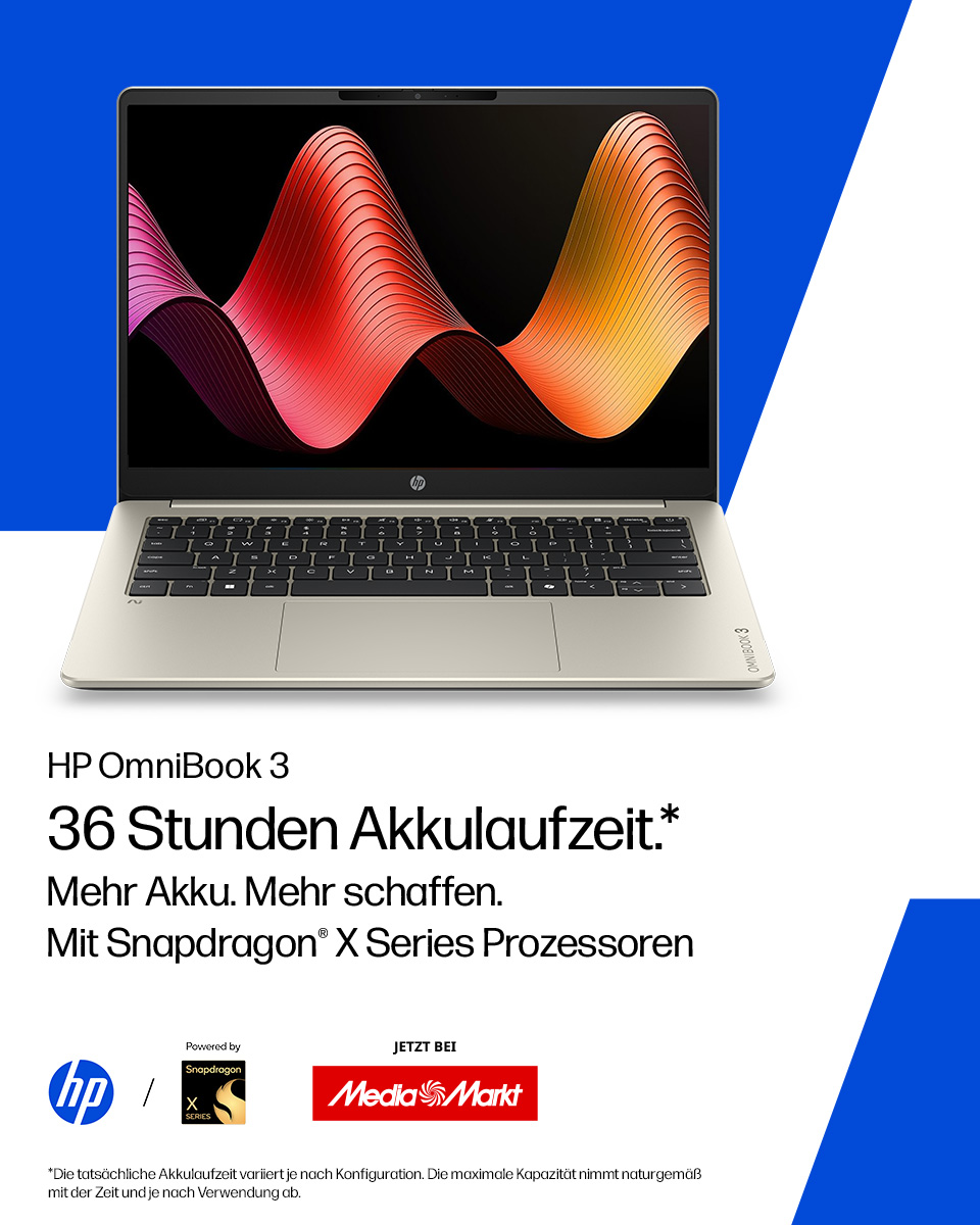 HP Facebook ad: Zeit fürs Wesentliche.